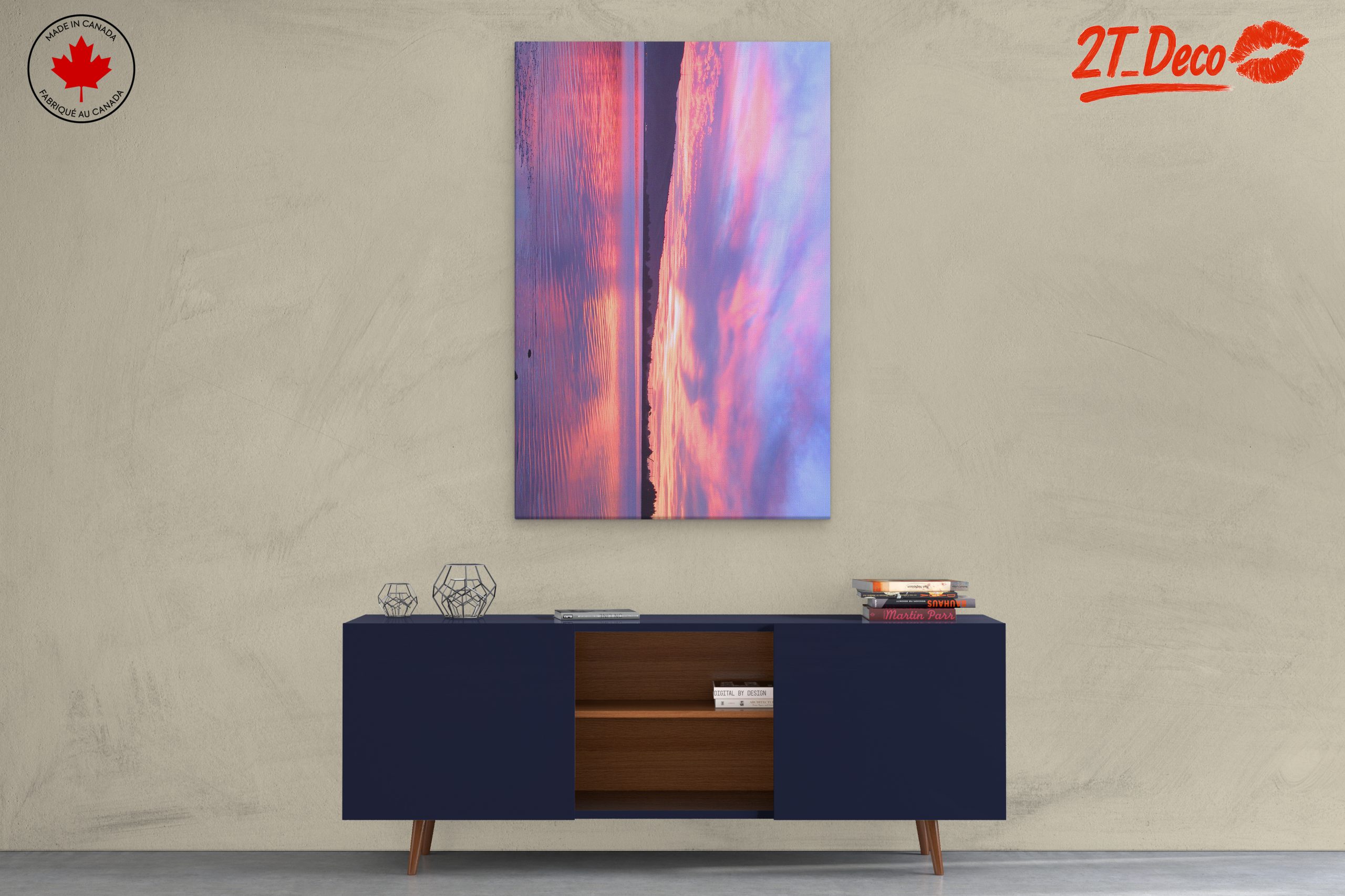 Vibrant Adventure Landscape at Sunset - Image 3