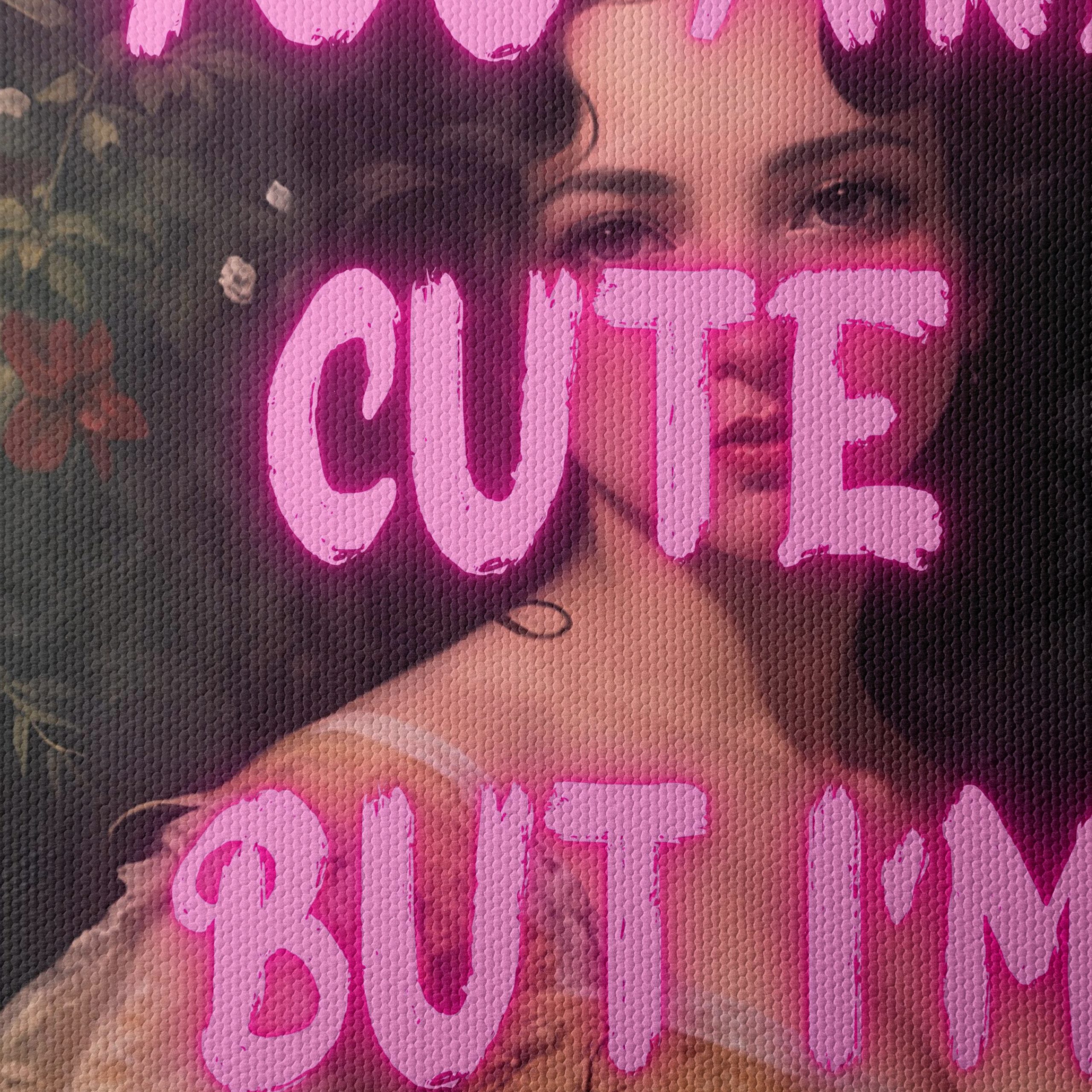 Contemporary Portrait with Playful Text - Image 4