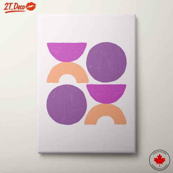 Geometric Abstract Art with Vibrant Colors 2