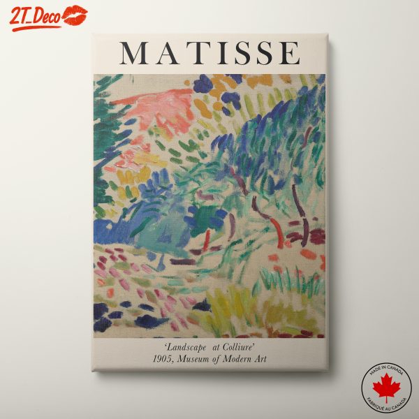 Henri Matisse Landscape at Collioure Art