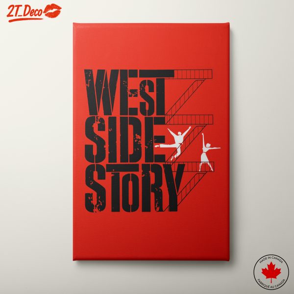 Contemporary Theater Art Inspired by West Side Story