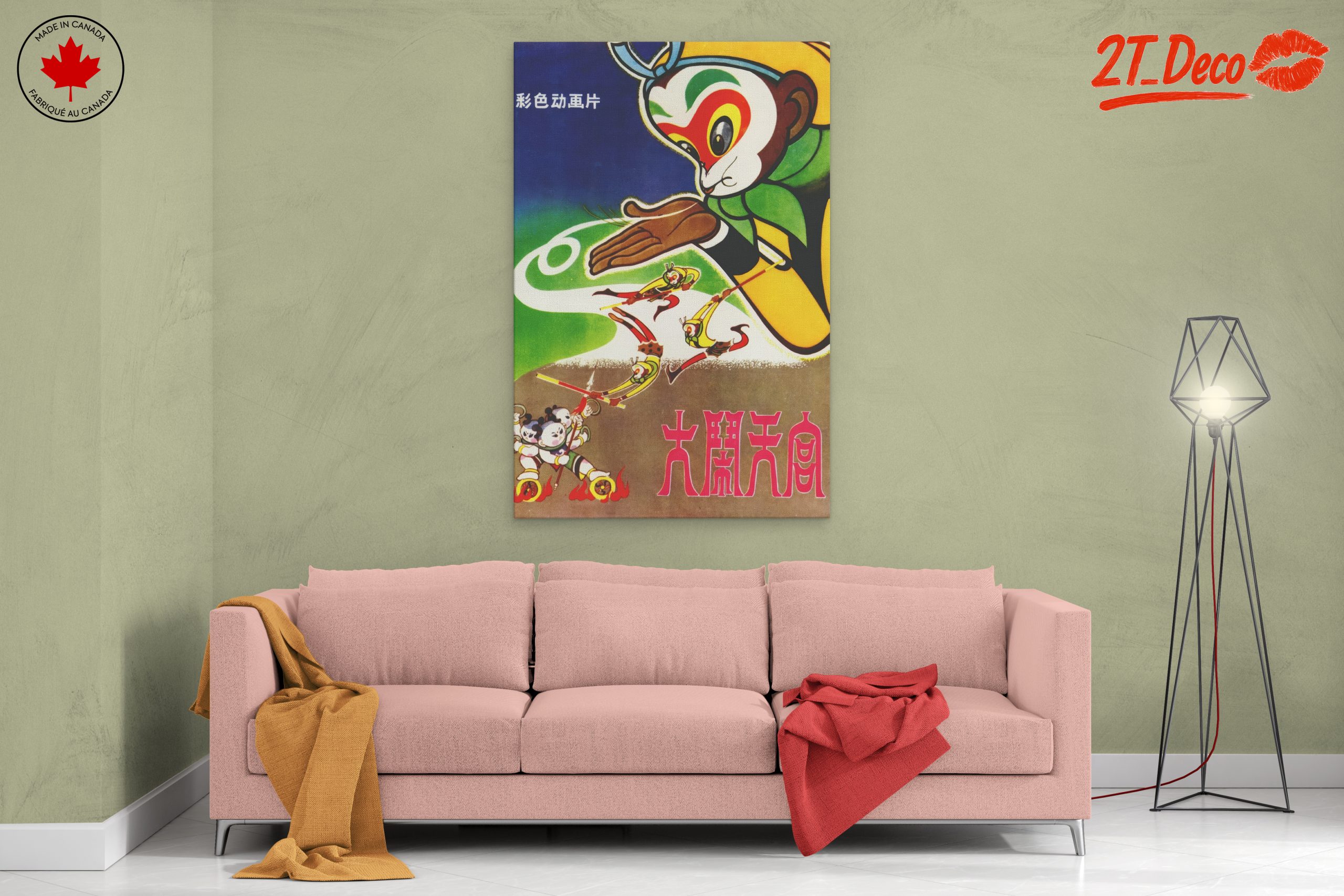 Colorful Animated Character Composition - Image 2