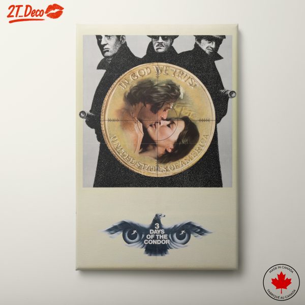 3 Days of the Condor Vintage Movie Poster