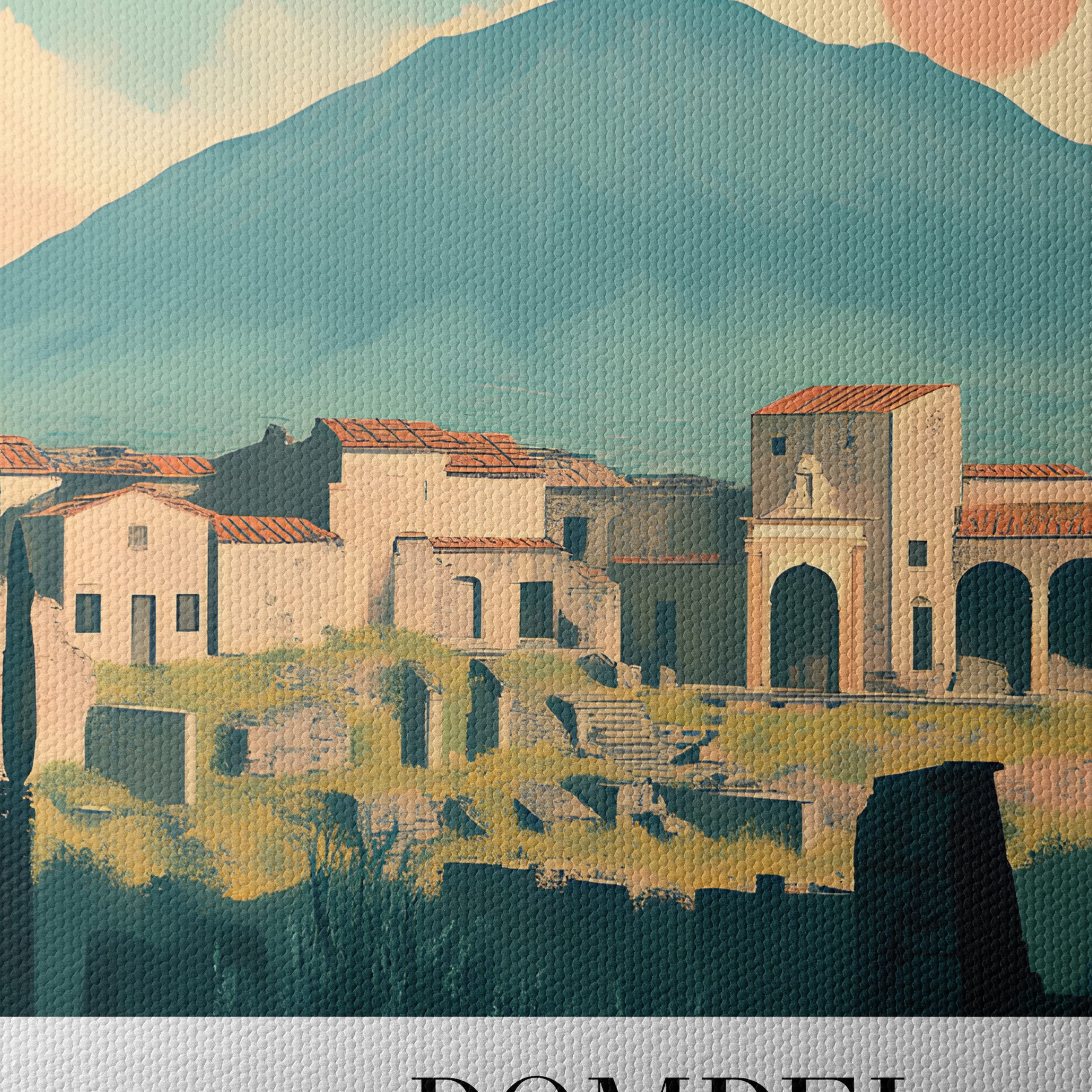 Pompeii Landscape with Mount Vesuvius - Image 4