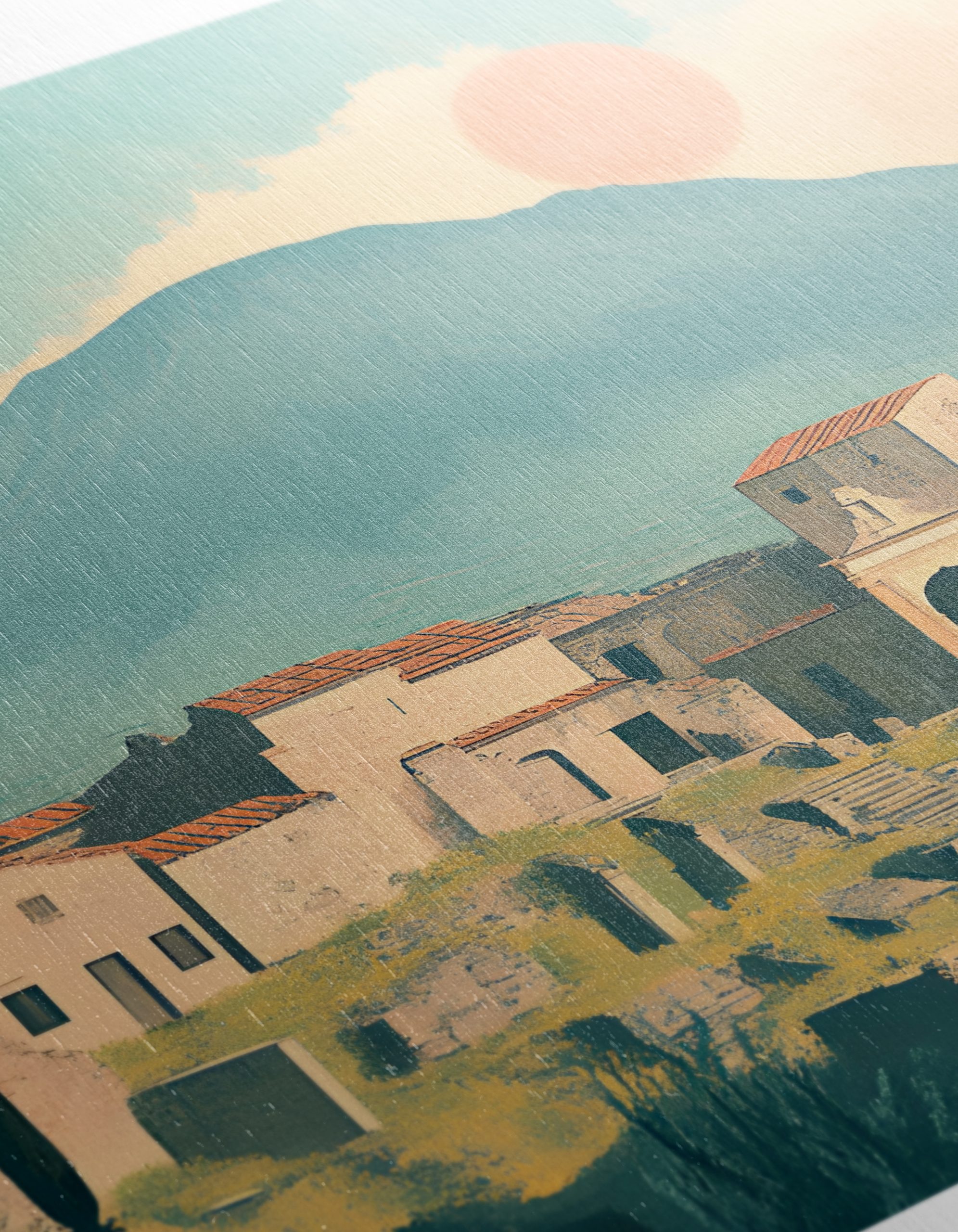 Pompeii Landscape with Mount Vesuvius - Image 12