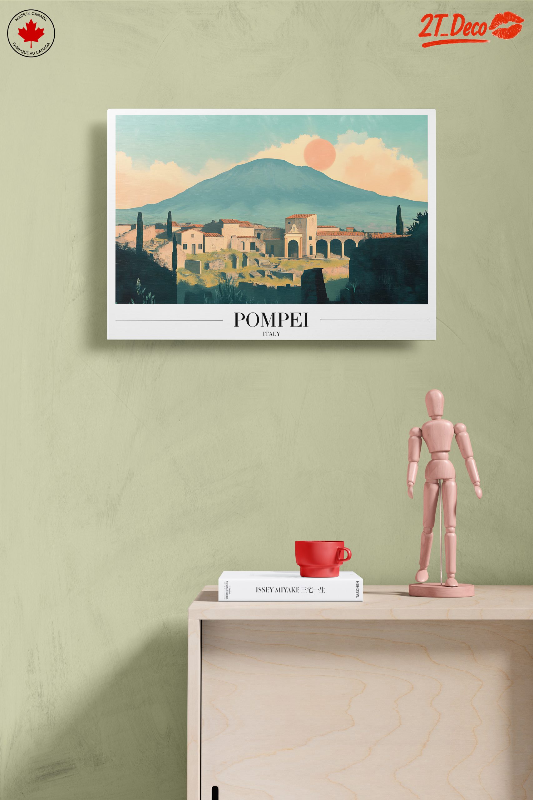 Pompeii Landscape with Mount Vesuvius - Image 14