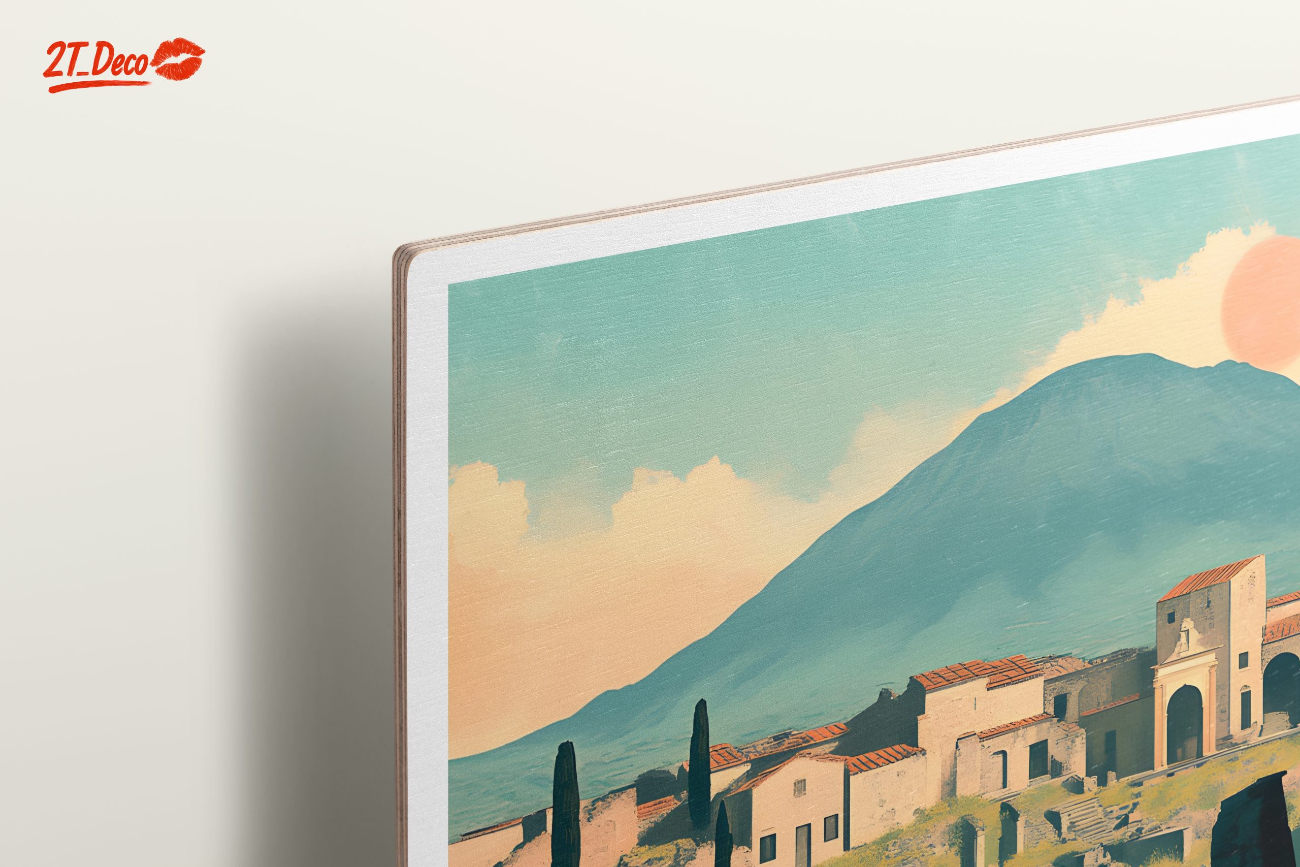Pompeii Landscape with Mount Vesuvius - Image 15