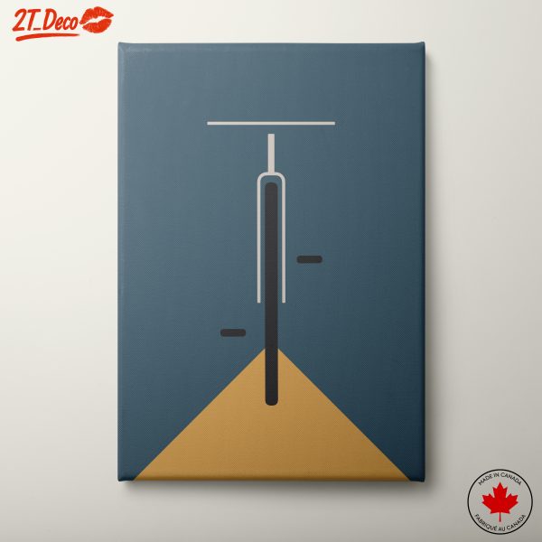 Minimalist Bicycle Artwork for Modern Spaces