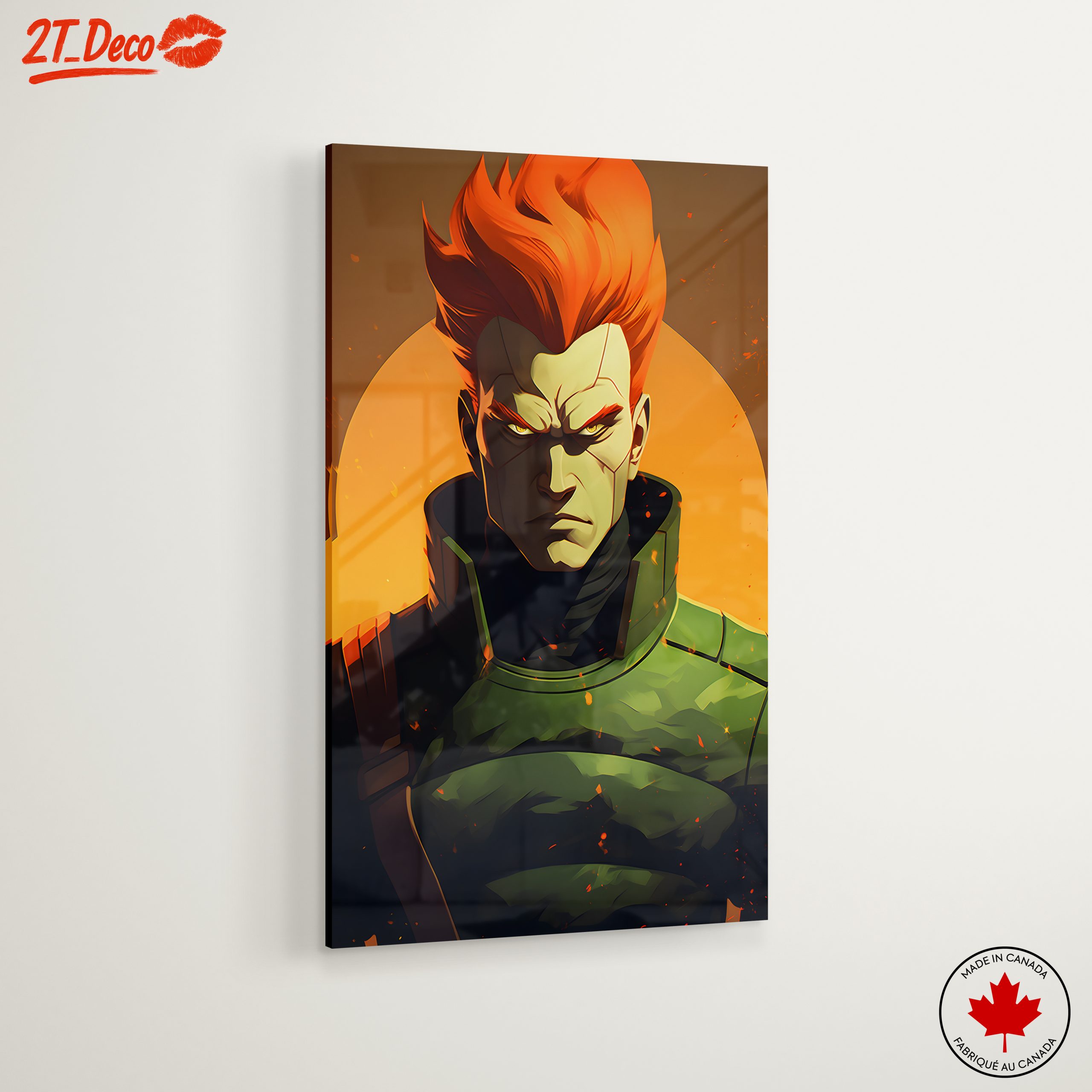 Striking Contemporary Character Art Display - Image 6