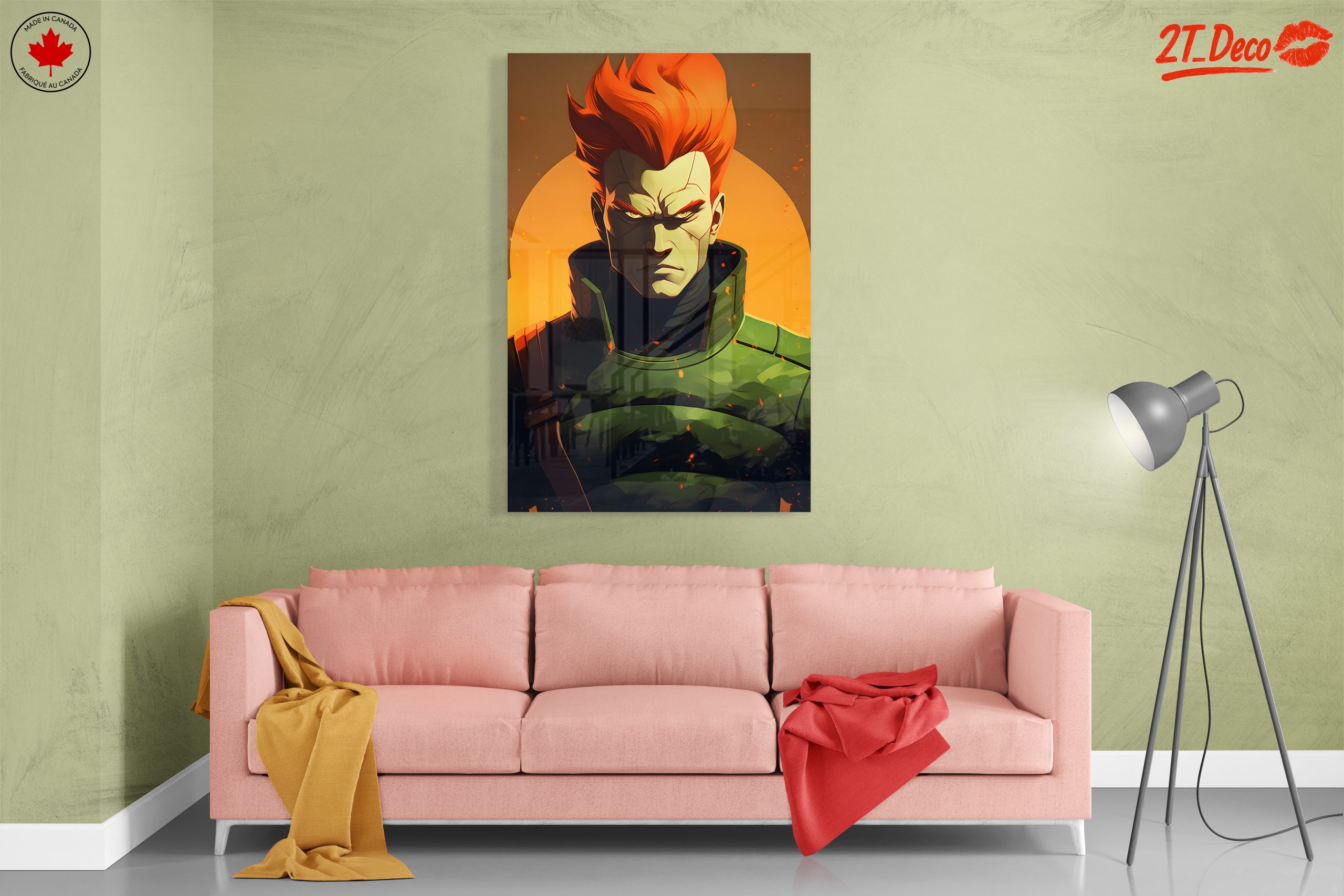 Striking Contemporary Character Art Display - Image 7