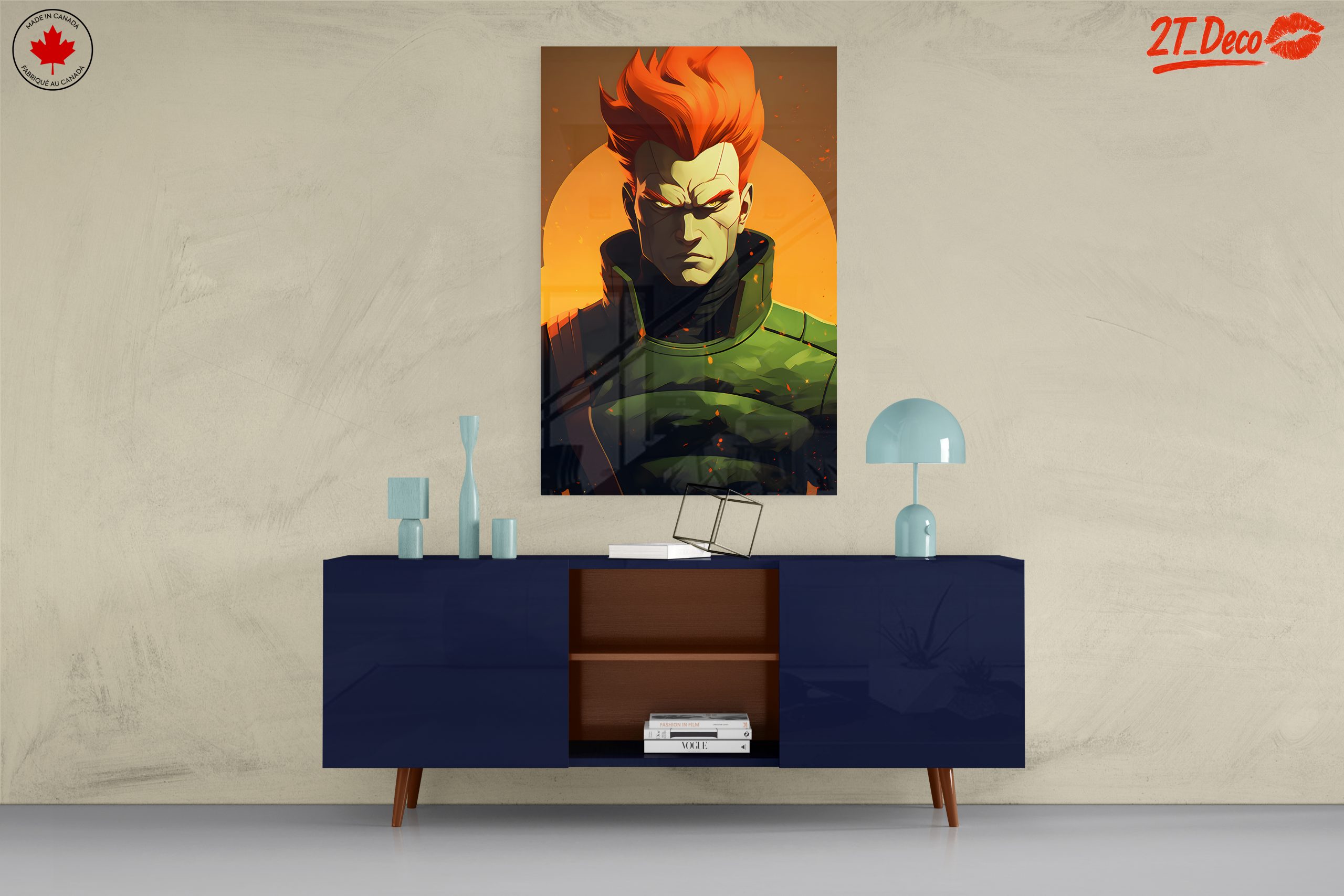 Striking Contemporary Character Art Display - Image 8