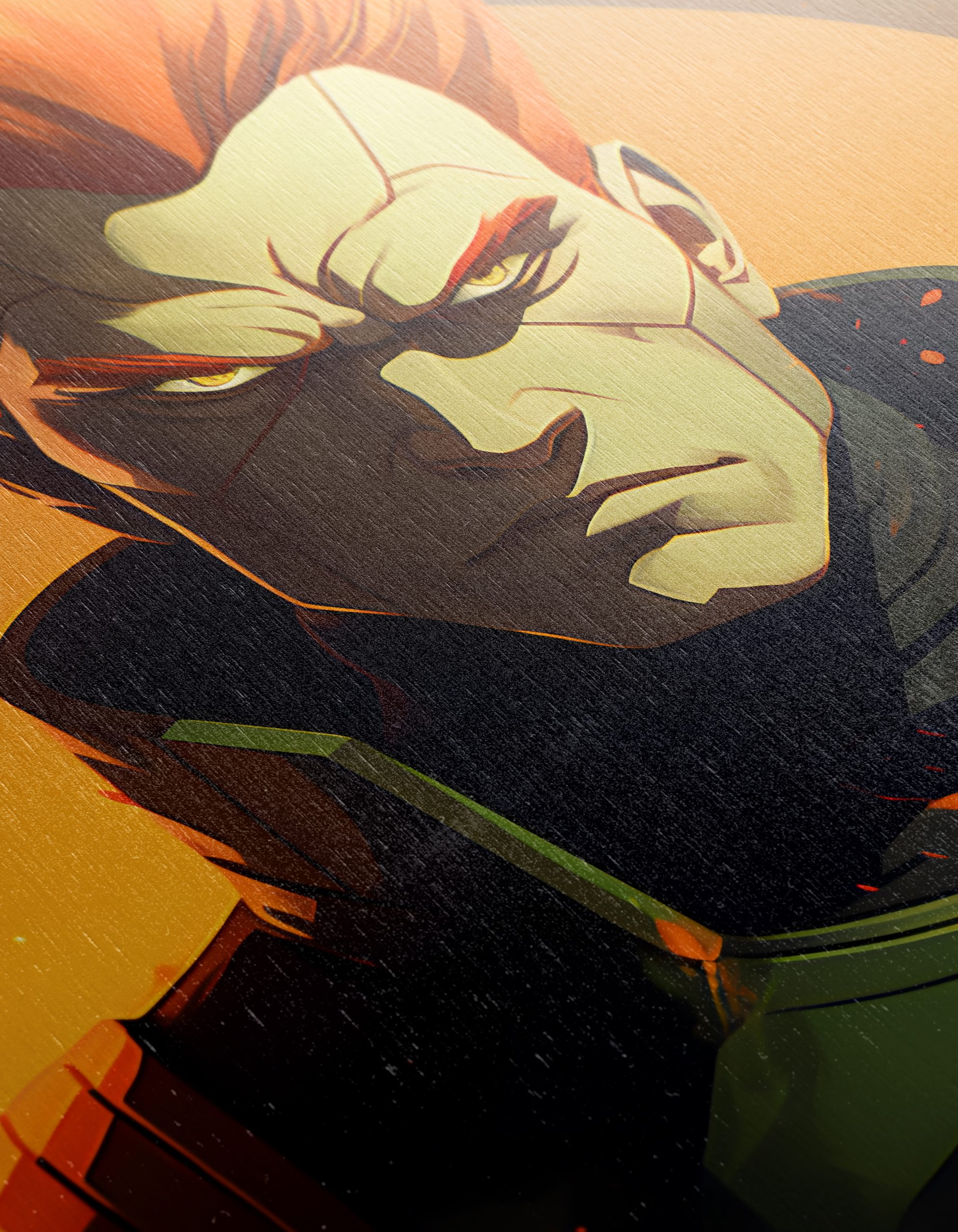 Striking Contemporary Character Art Display - Image 12
