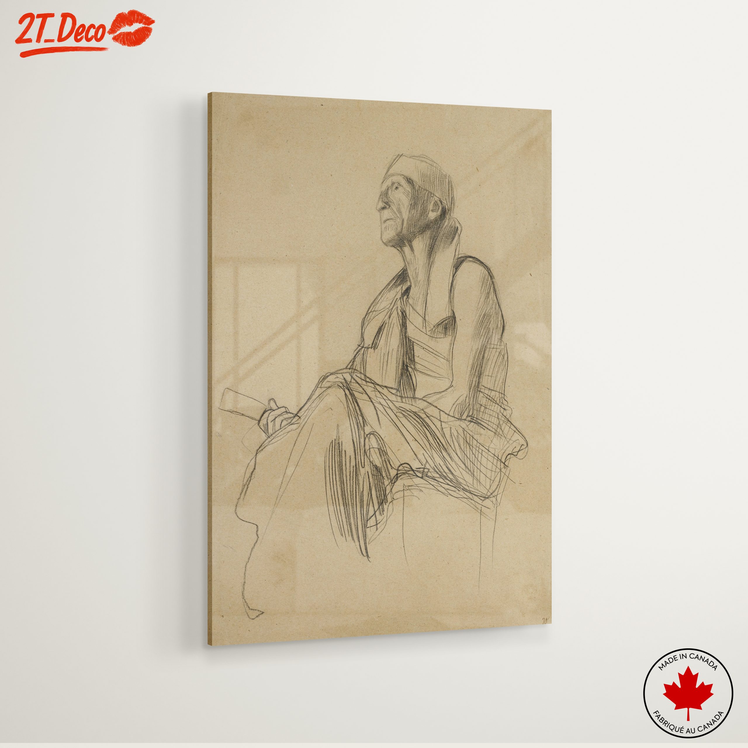 Stylized Contemporary Portrait of an Elderly Subject - Image 6