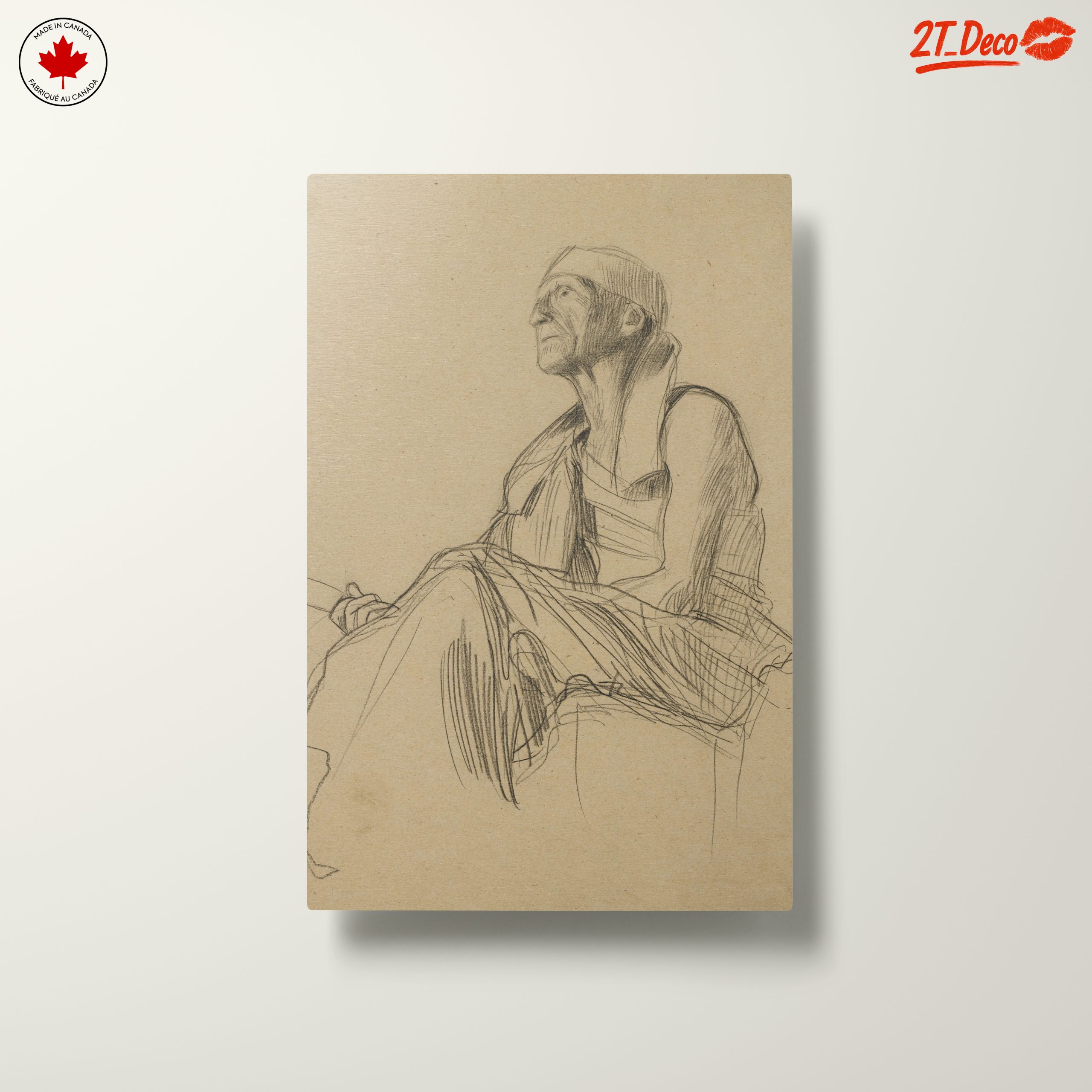 Stylized Contemporary Portrait of an Elderly Subject - Image 10