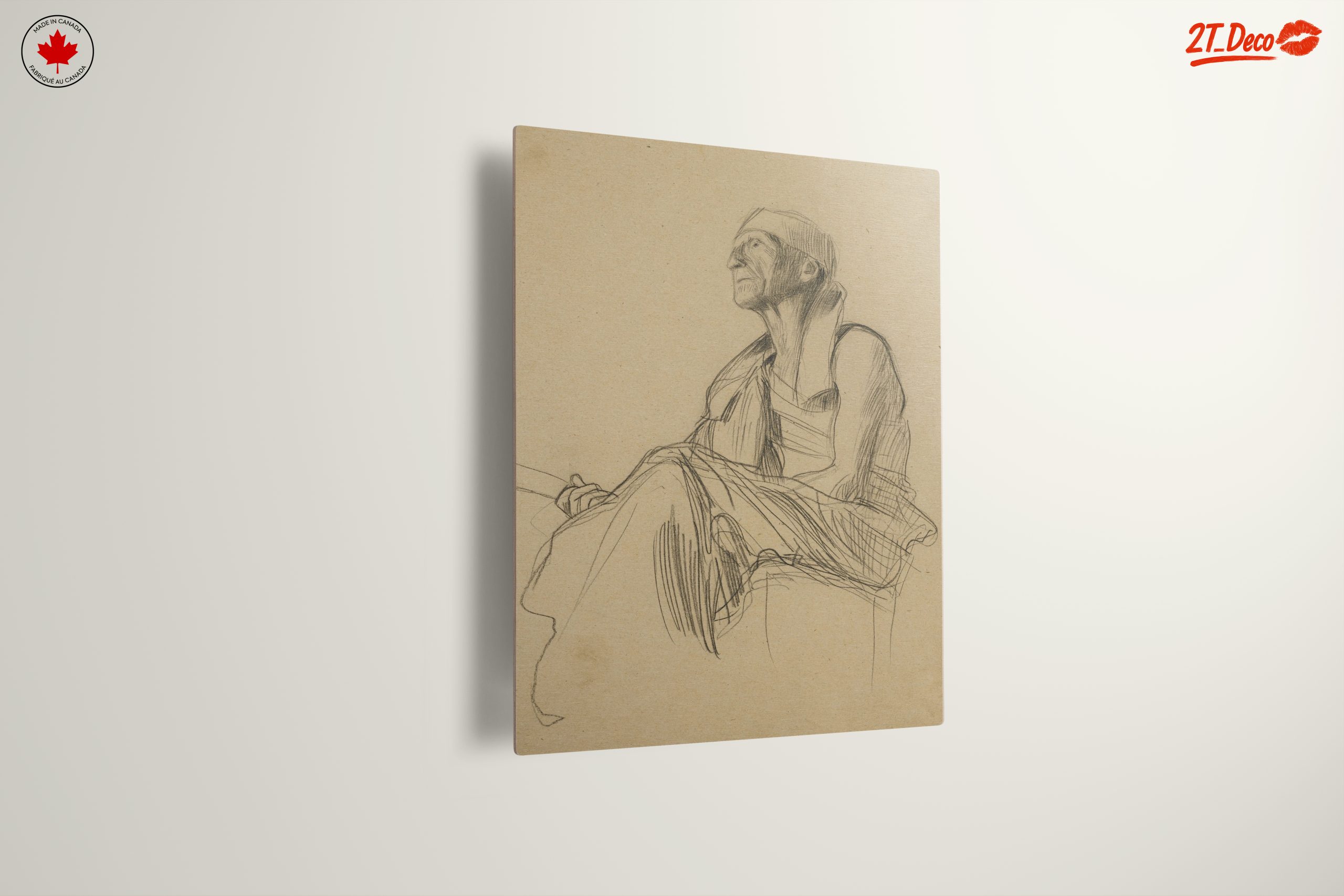 Stylized Contemporary Portrait of an Elderly Subject - Image 13