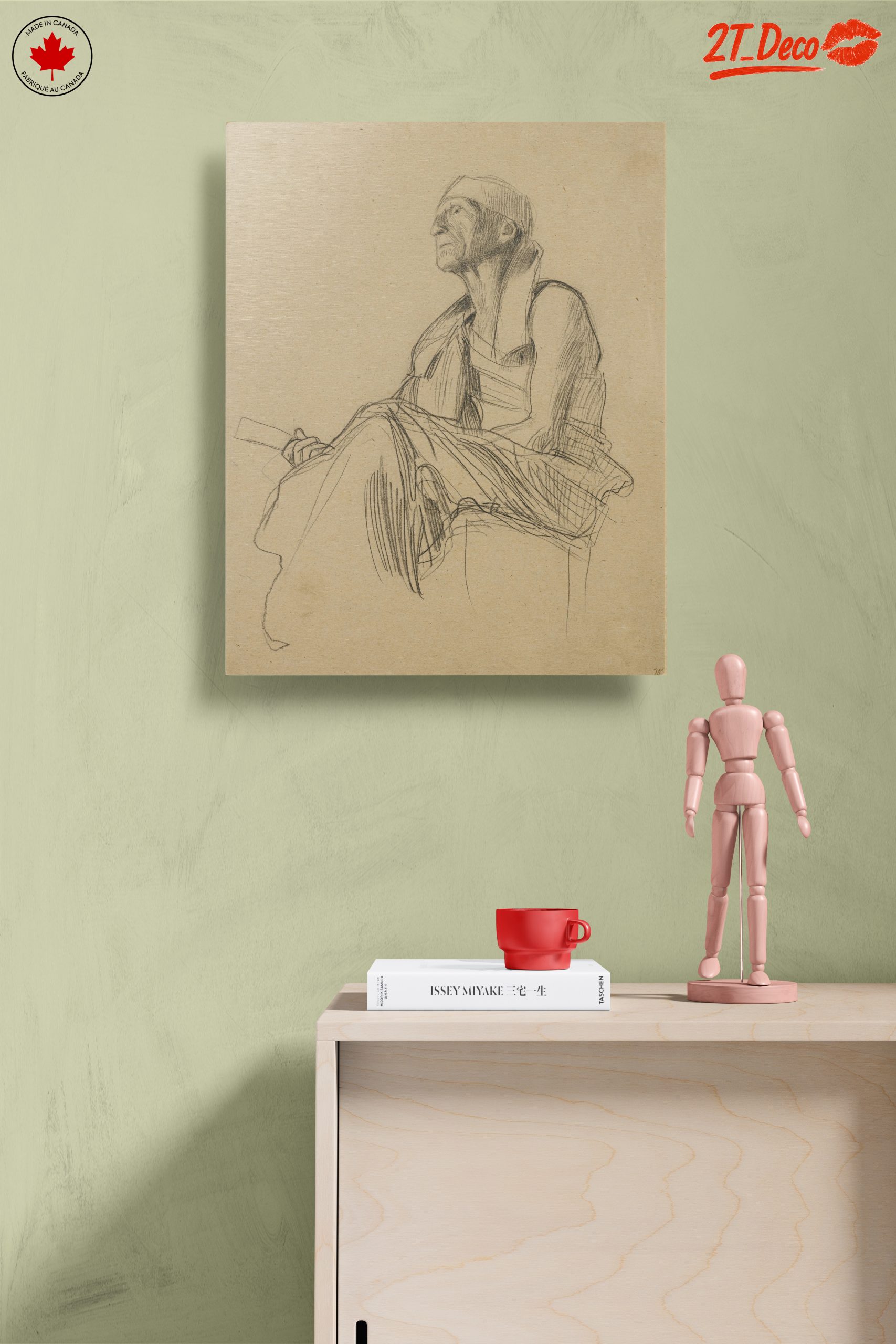 Stylized Contemporary Portrait of an Elderly Subject - Image 14