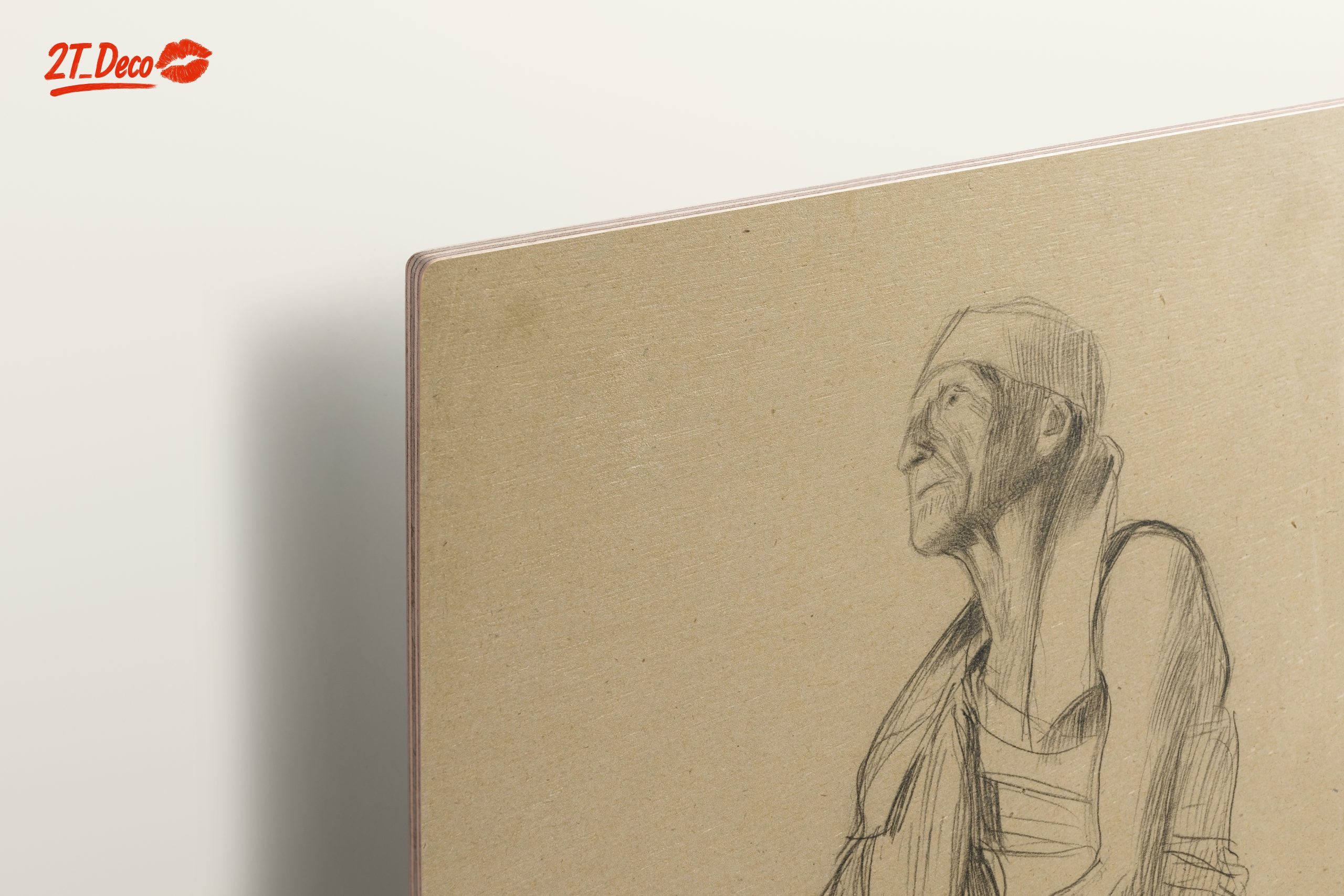 Stylized Contemporary Portrait of an Elderly Subject - Image 15