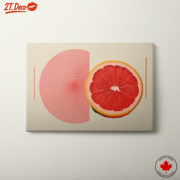 Vibrant Abstract Food Artwork