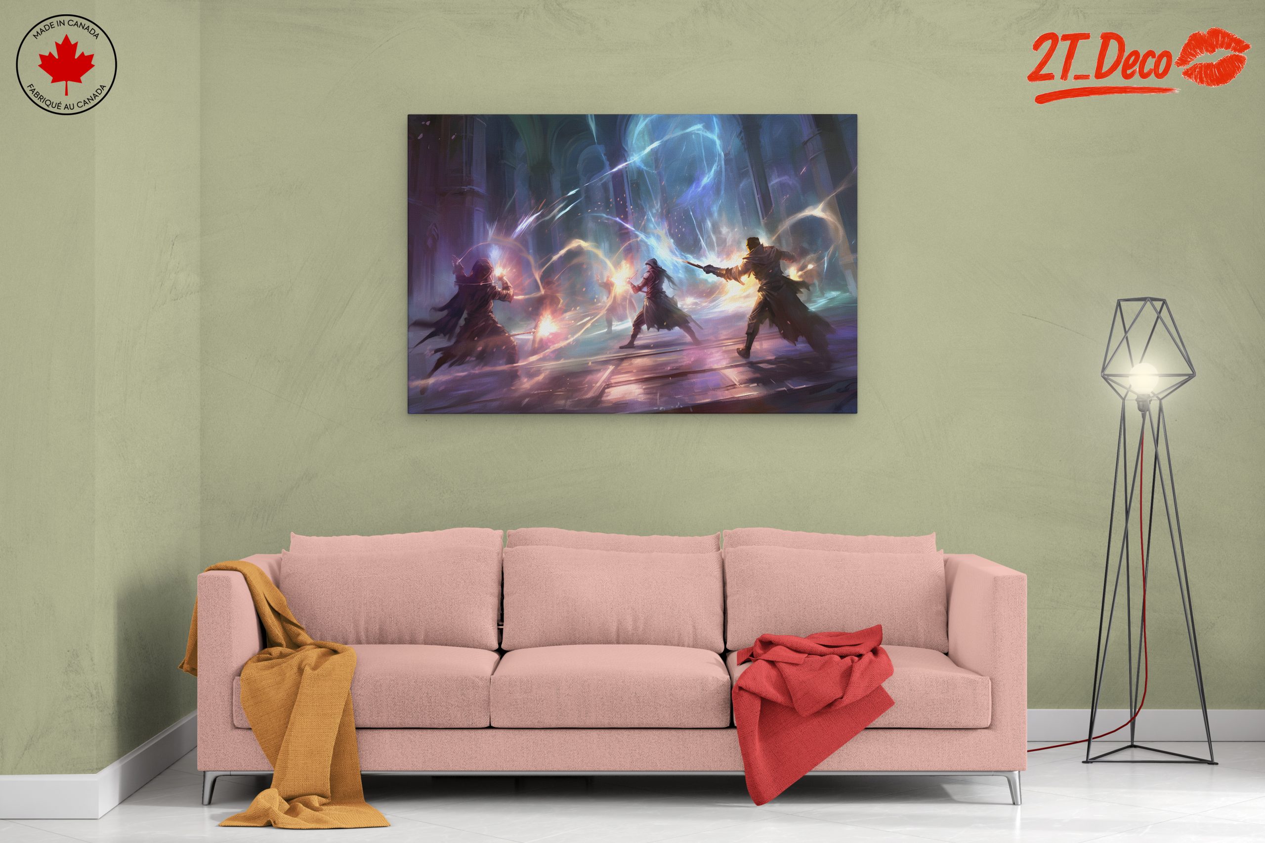 Epic Fantasy Character Battle Scene - Image 2