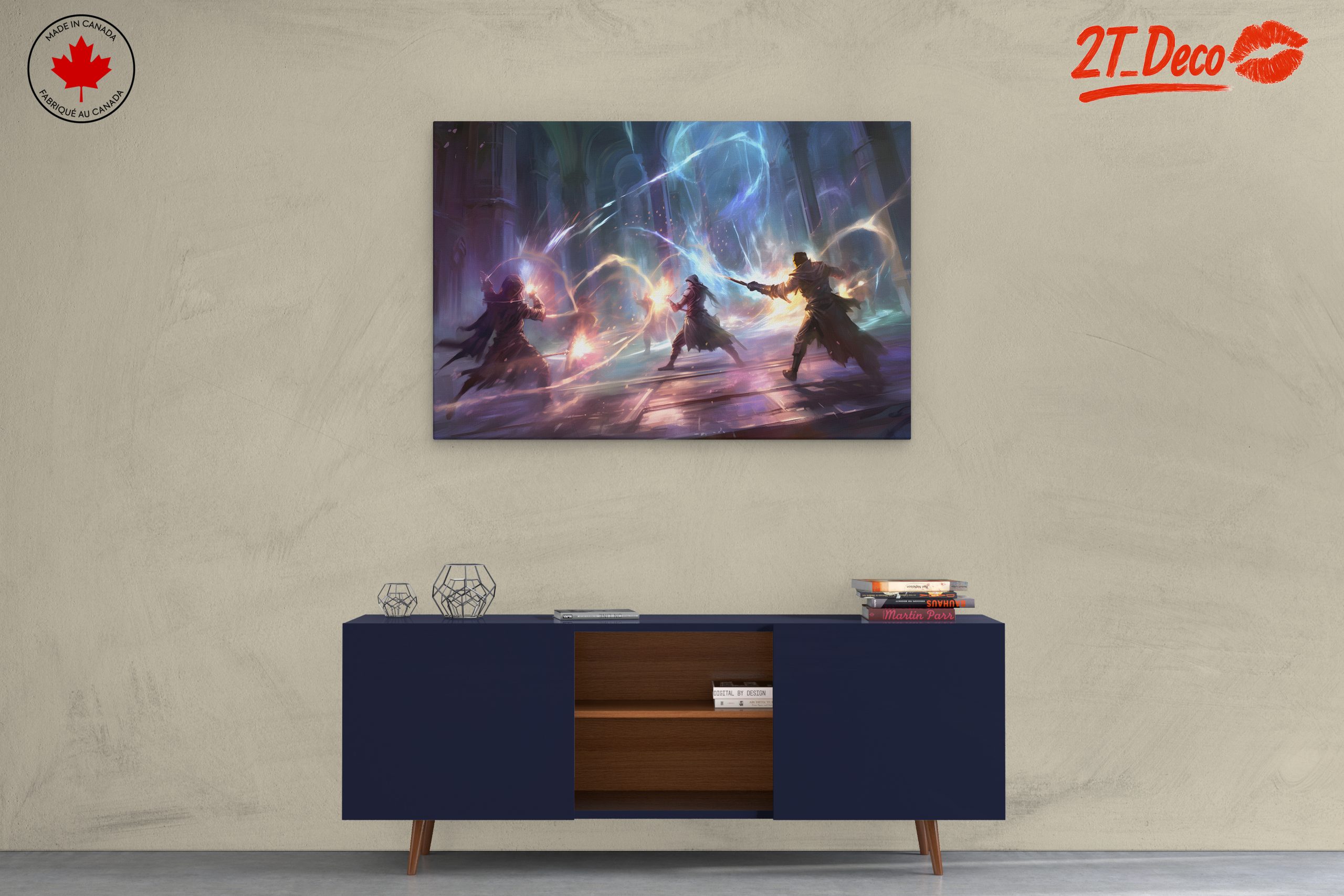 Epic Fantasy Character Battle Scene - Image 3