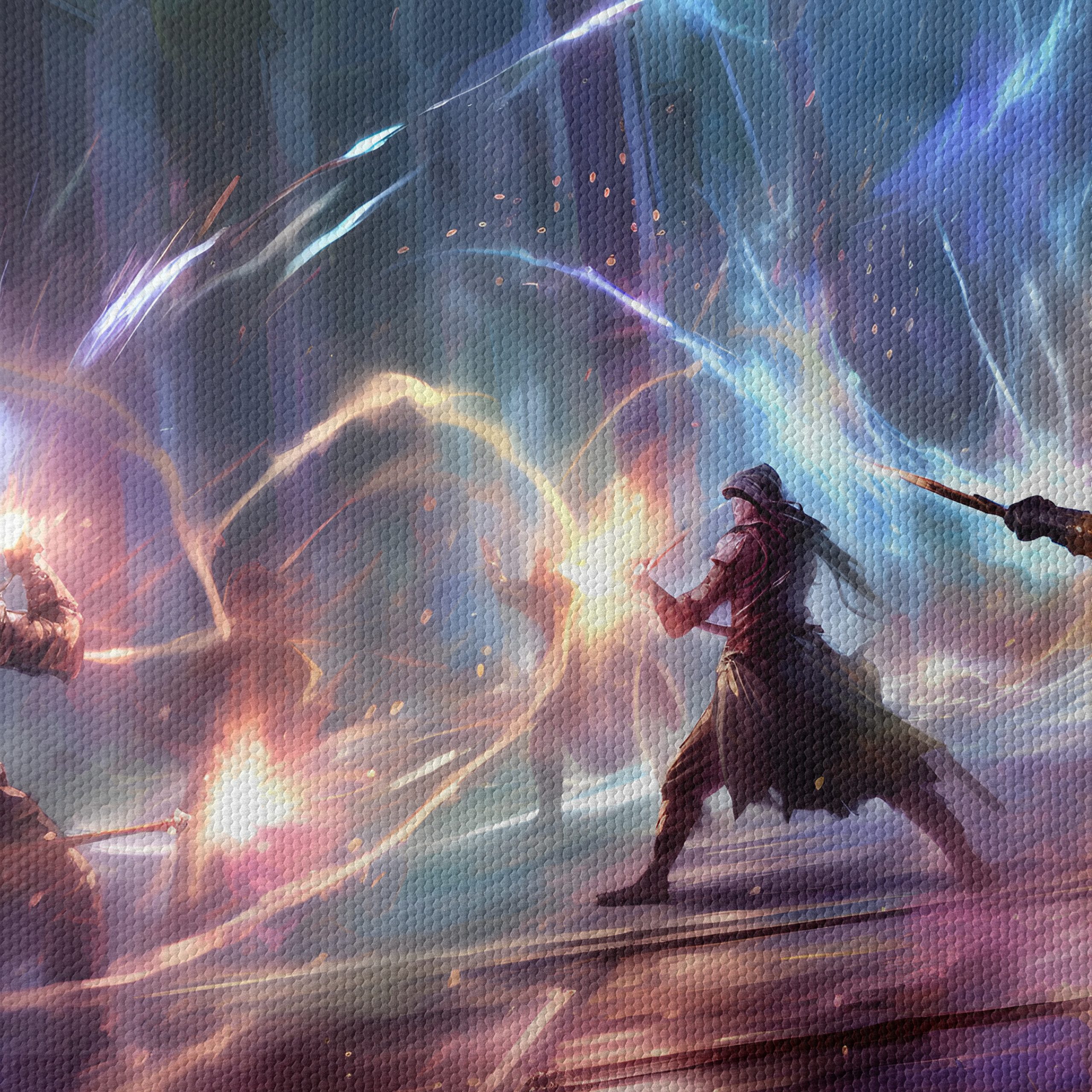 Epic Fantasy Character Battle Scene - Image 4