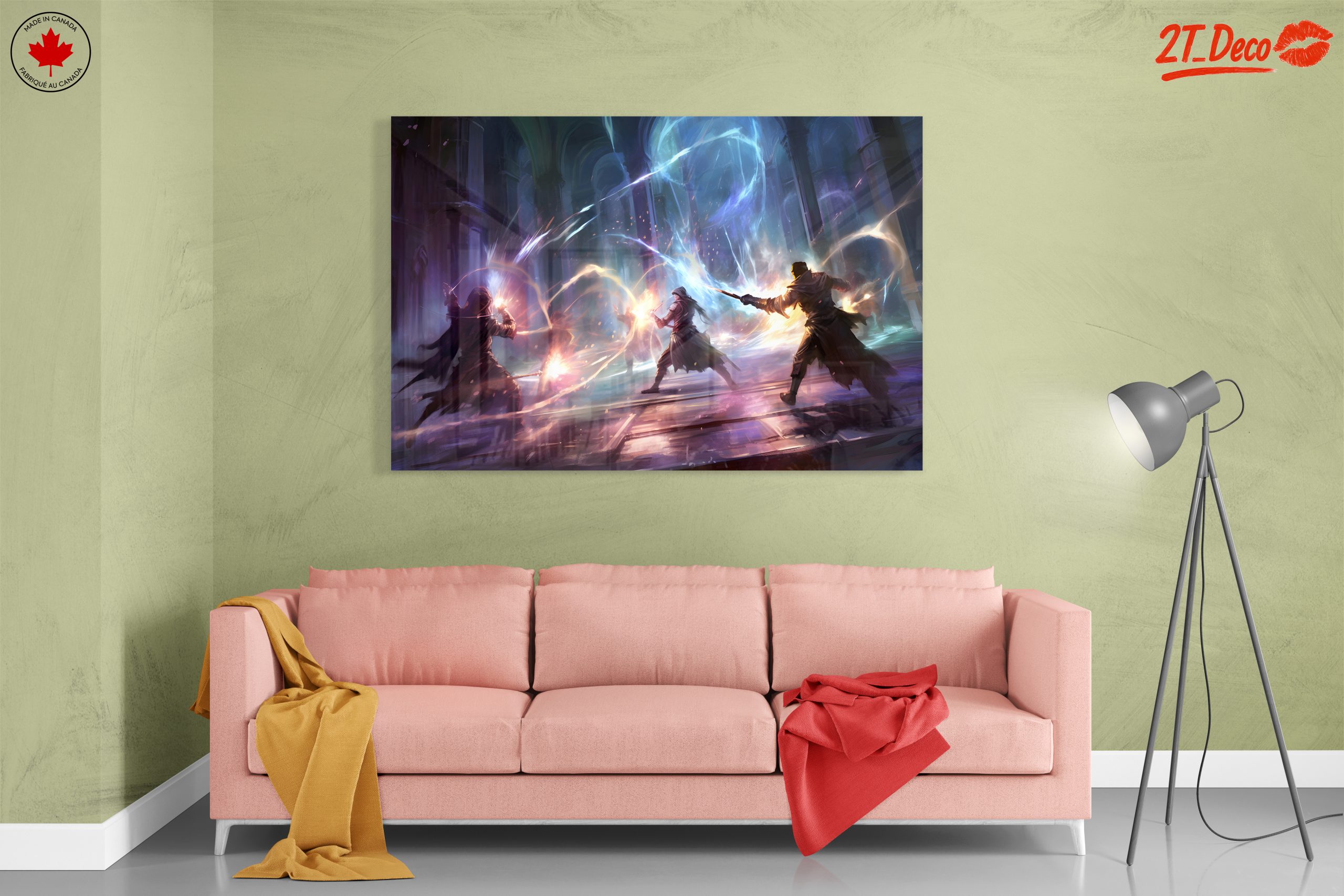 Epic Fantasy Character Battle Scene - Image 7
