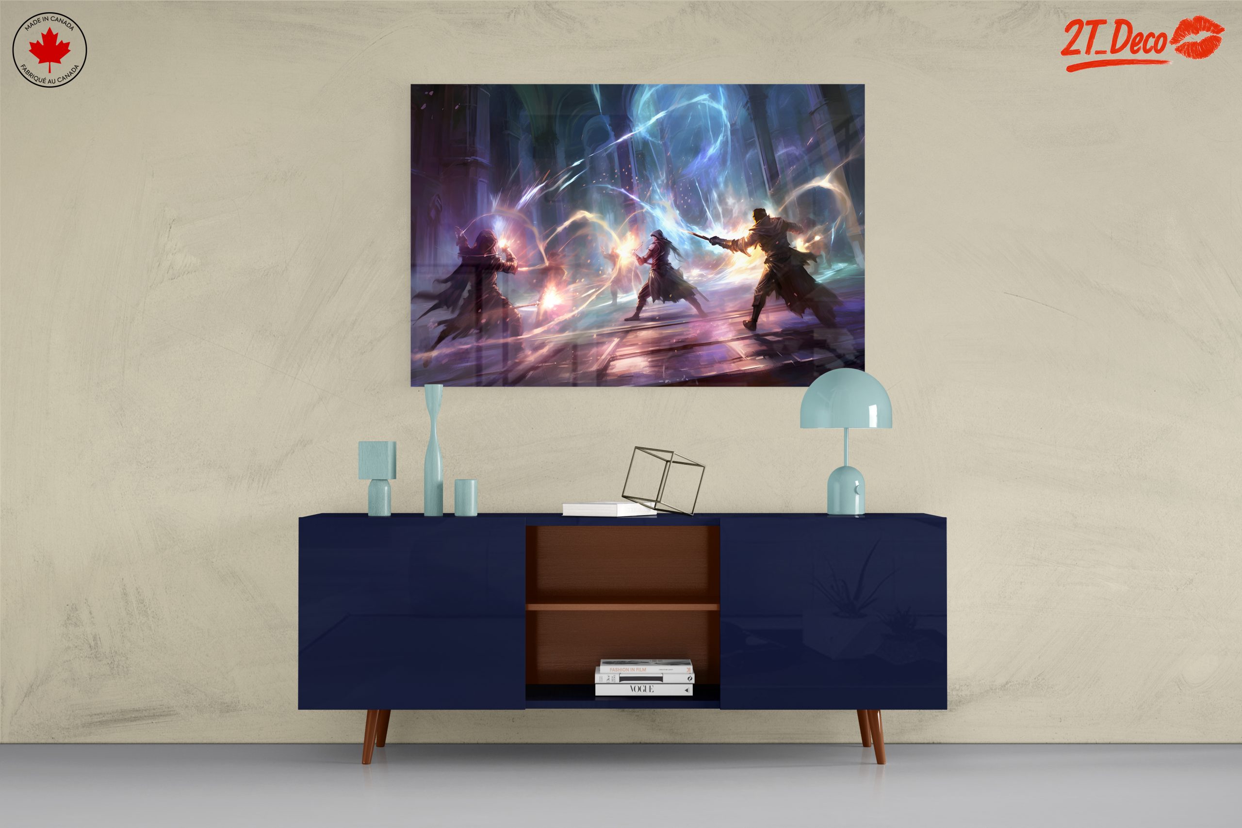 Epic Fantasy Character Battle Scene - Image 8