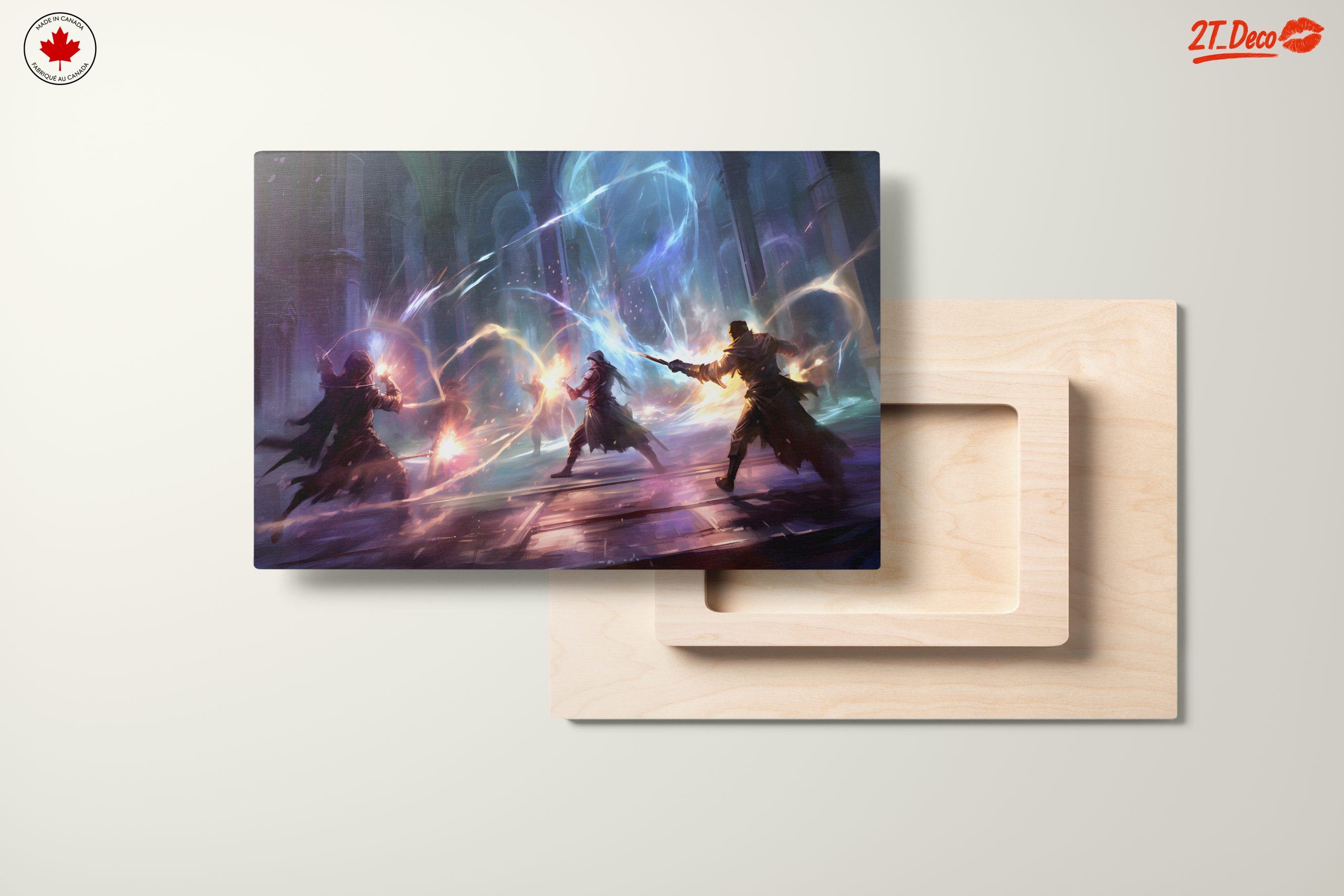 Epic Fantasy Character Battle Scene - Image 11