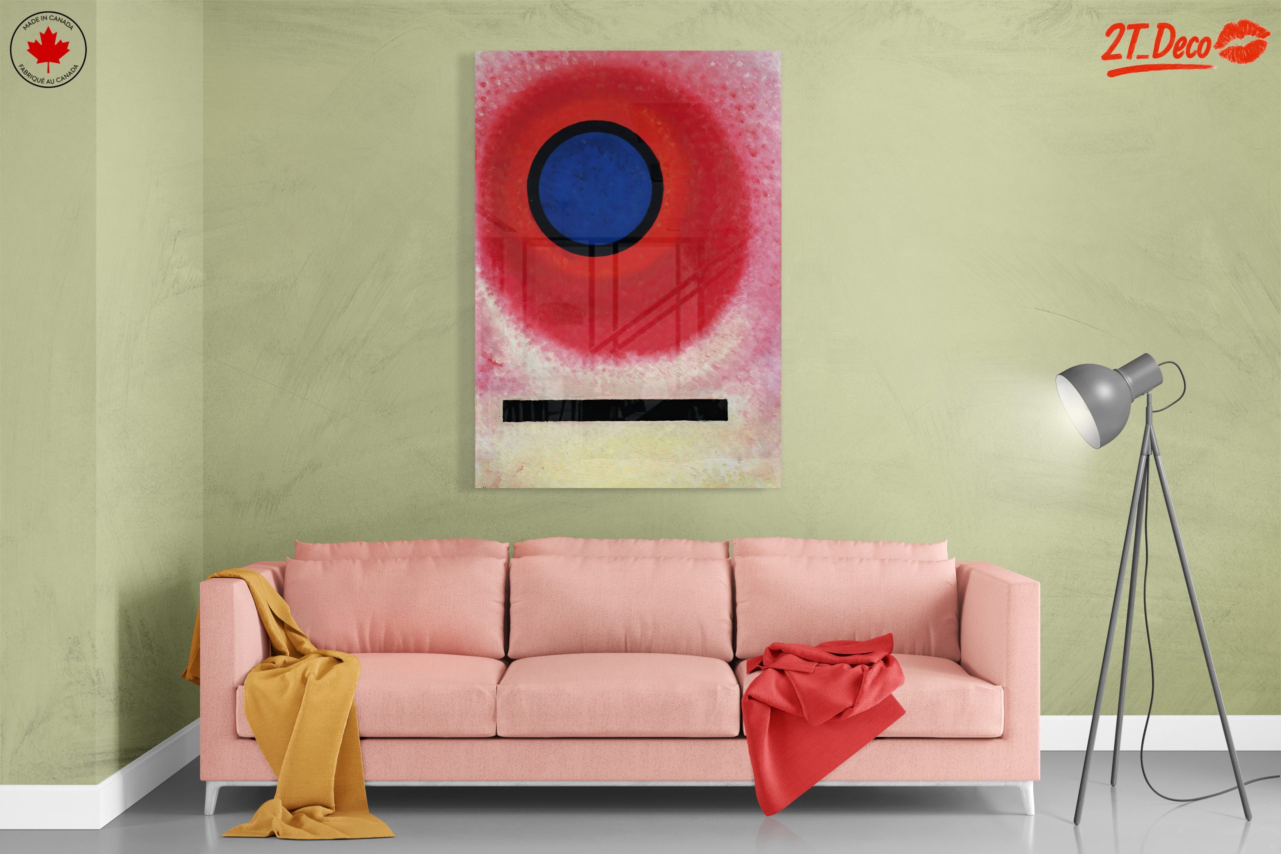 Vibrant Abstract with Circular Designs - Image 7