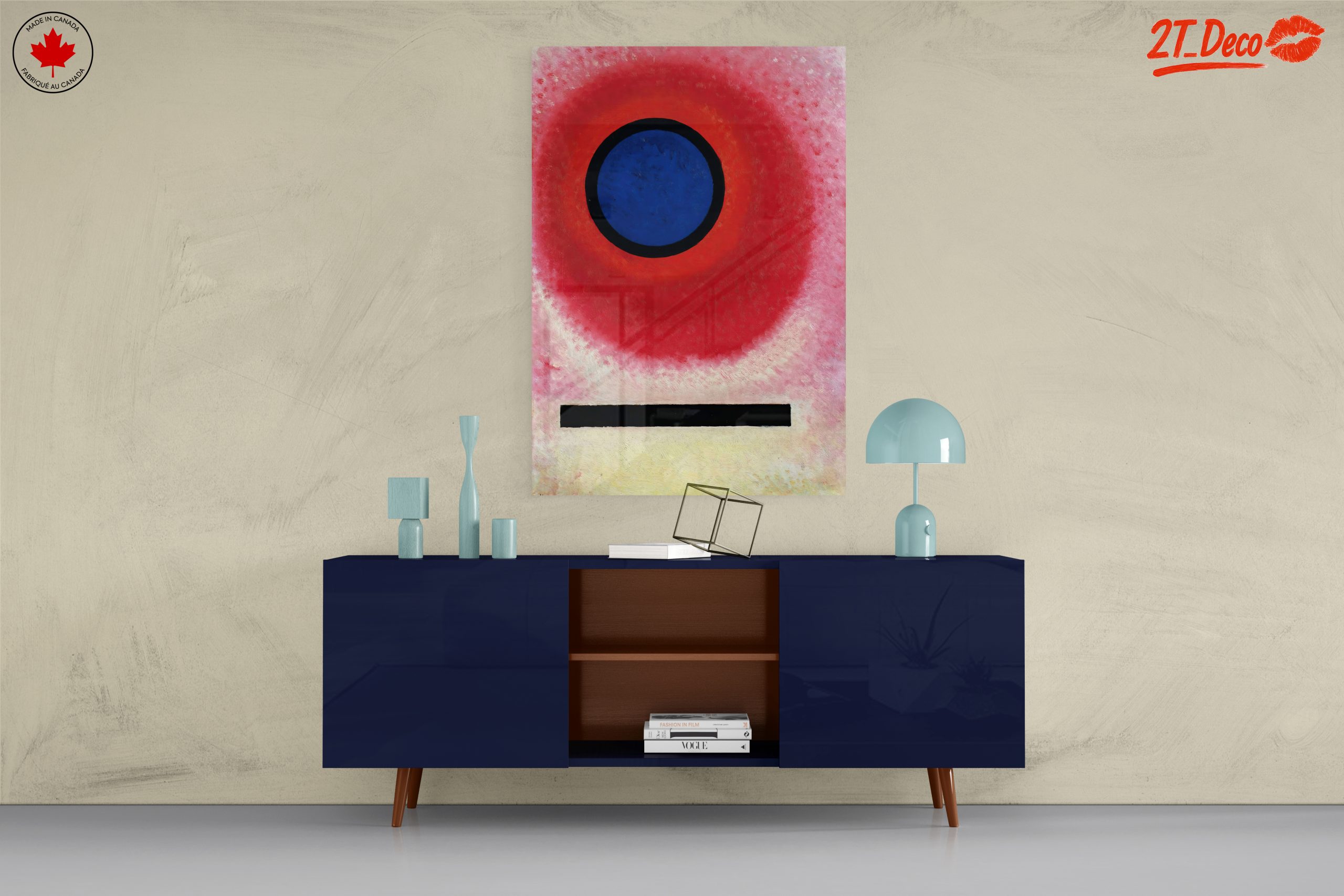 Vibrant Abstract with Circular Designs - Image 8