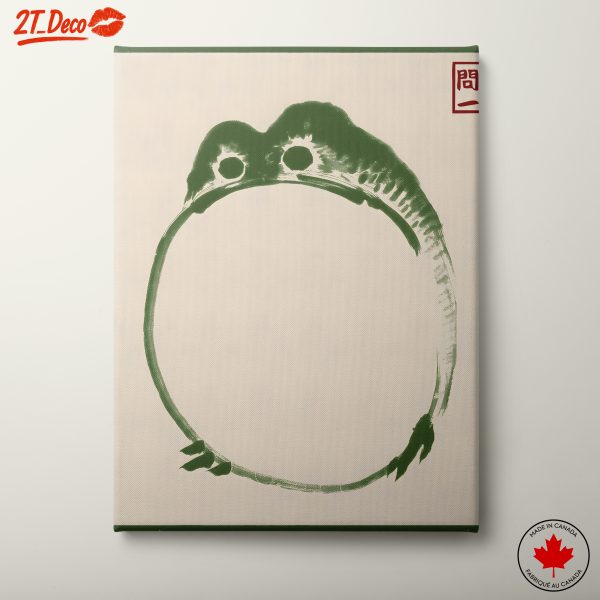 Stylized Frog Anatomical Illustration