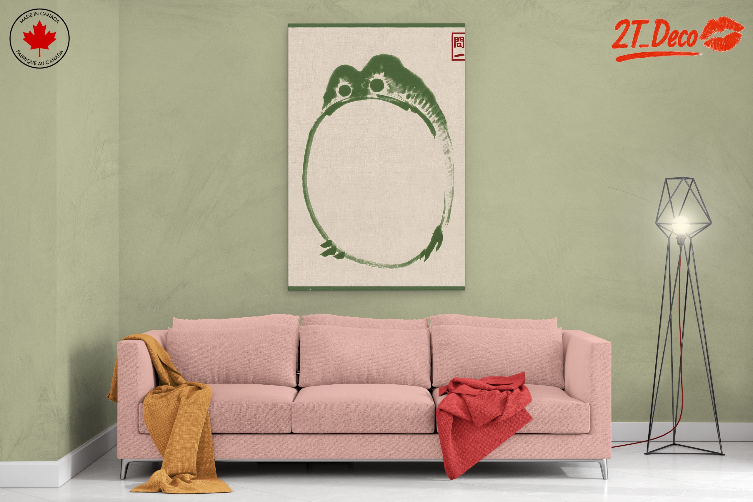 Stylized Frog Anatomical Illustration - Image 2