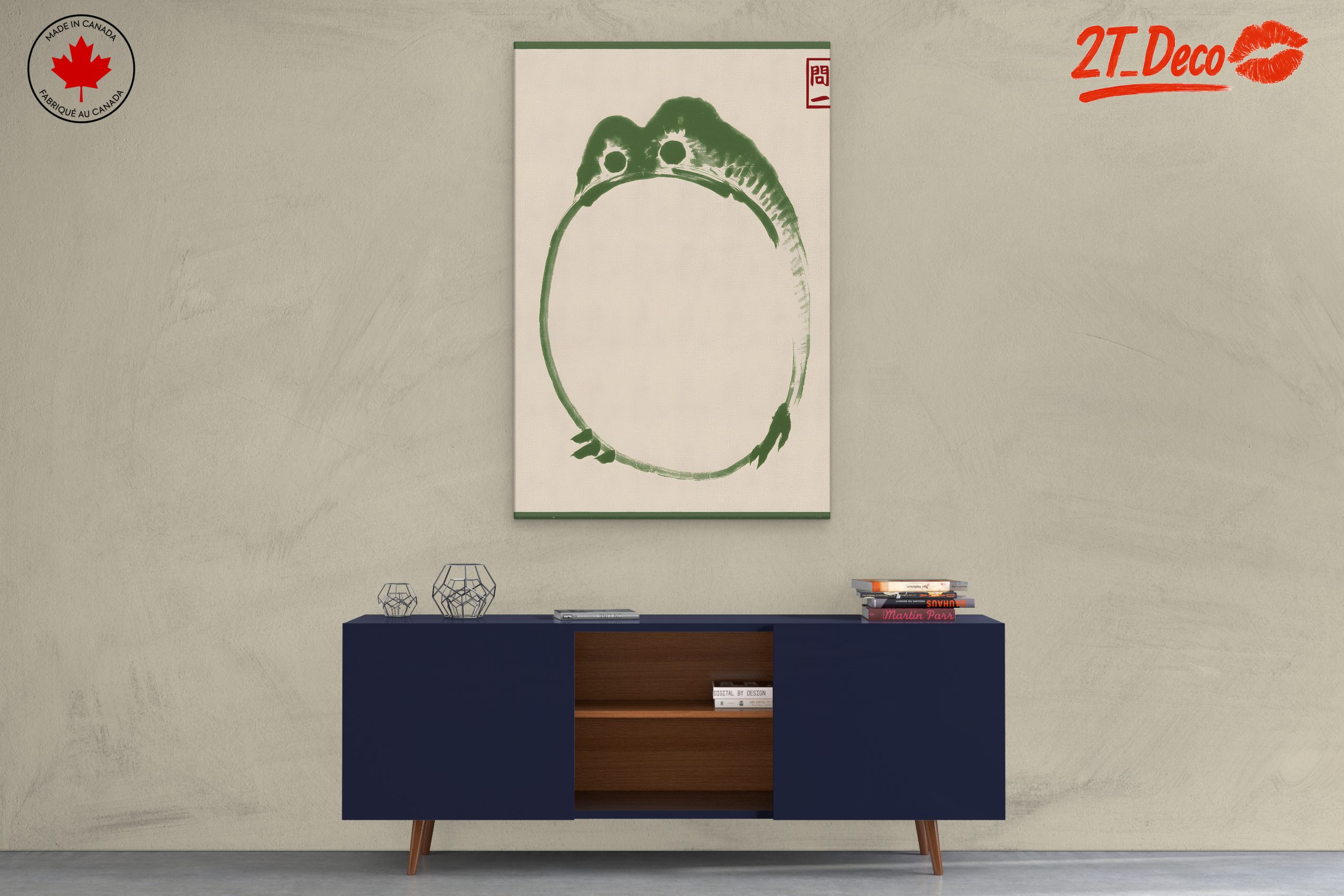 Stylized Frog Anatomical Illustration - Image 3