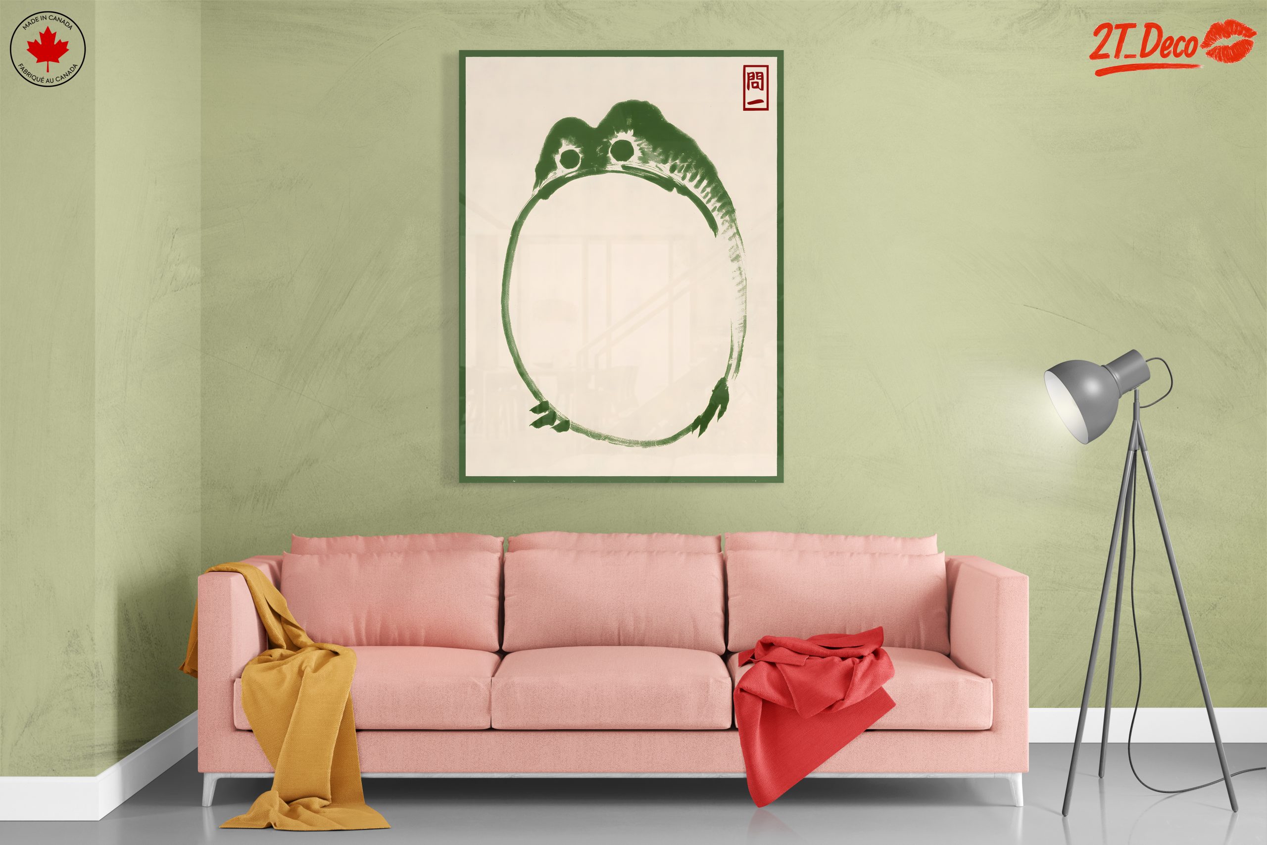 Stylized Frog Anatomical Illustration - Image 7