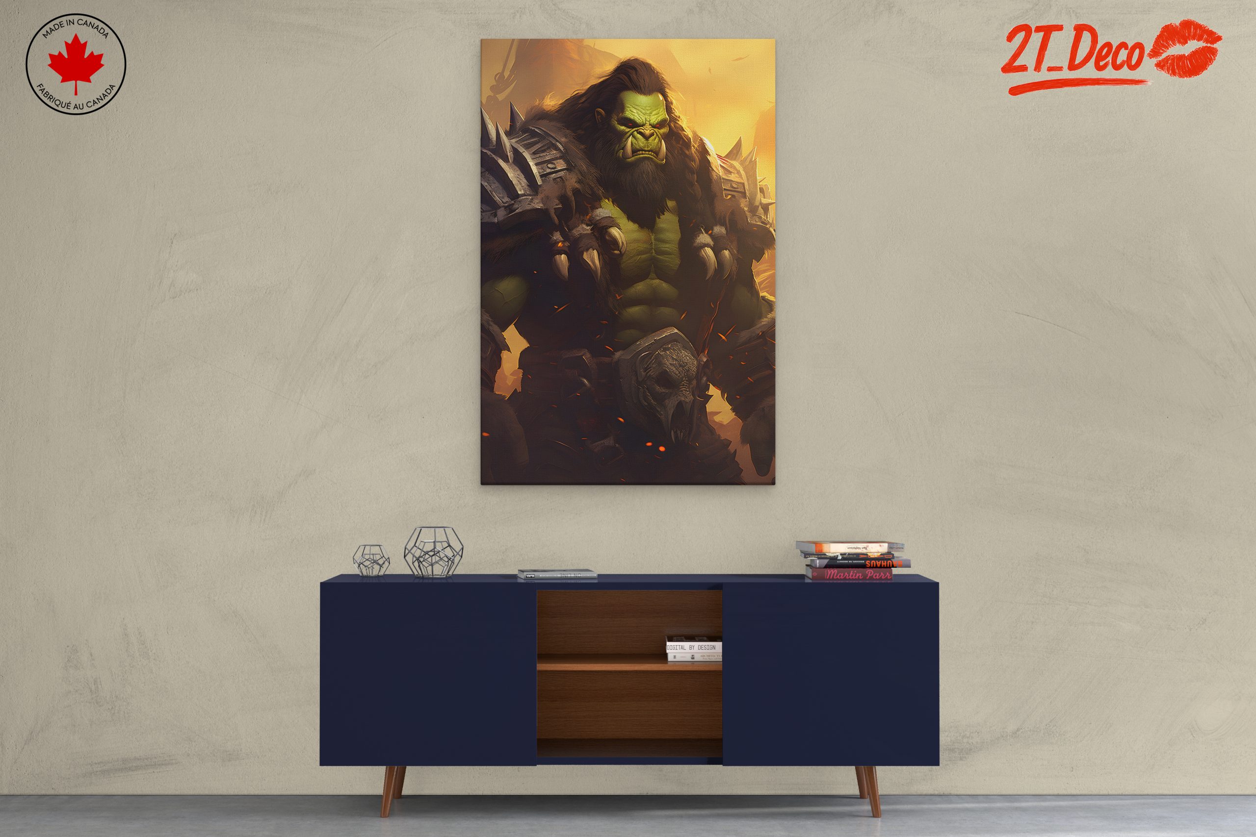 Imposing Fantasy Orc Character Art - Image 3