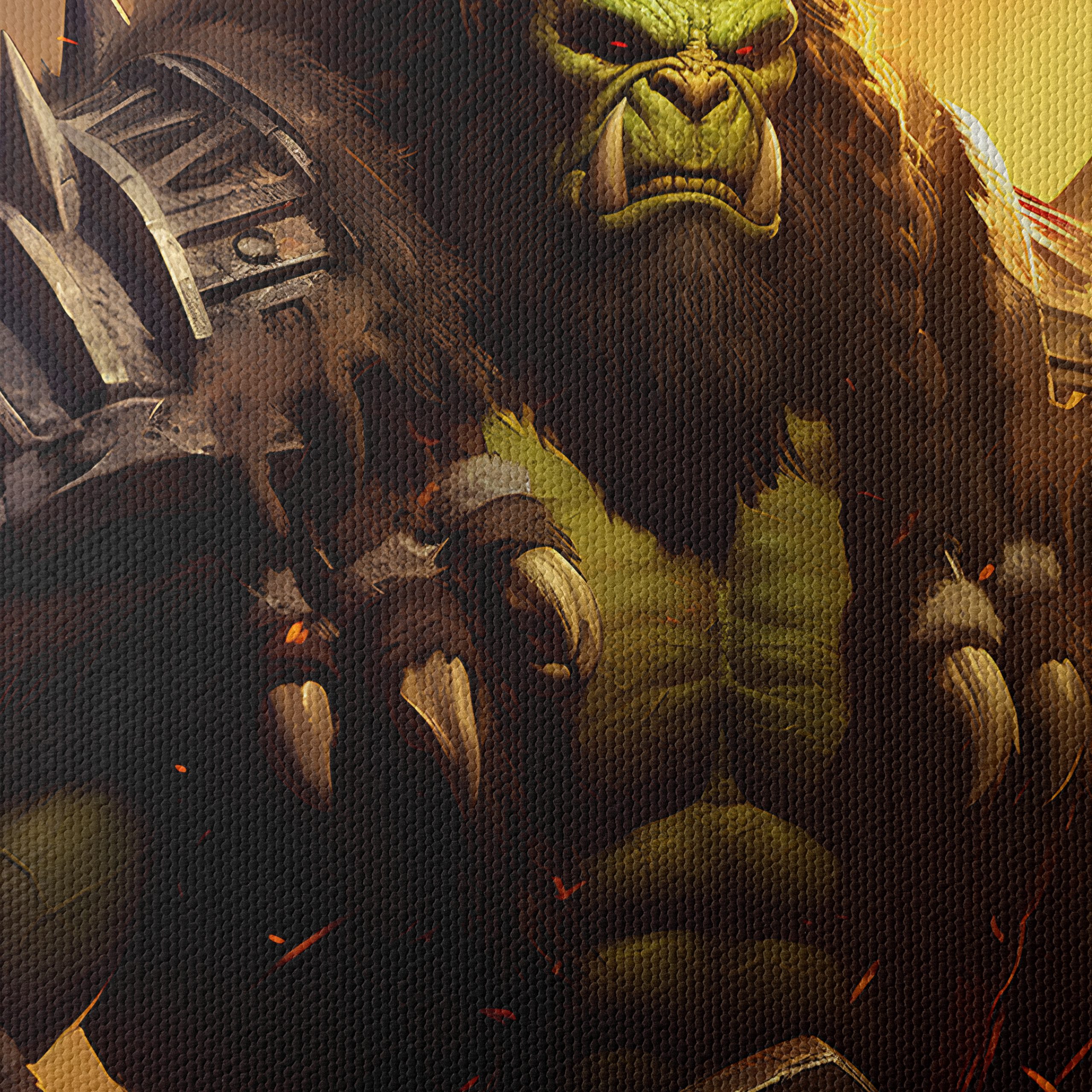 Imposing Fantasy Orc Character Art - Image 4