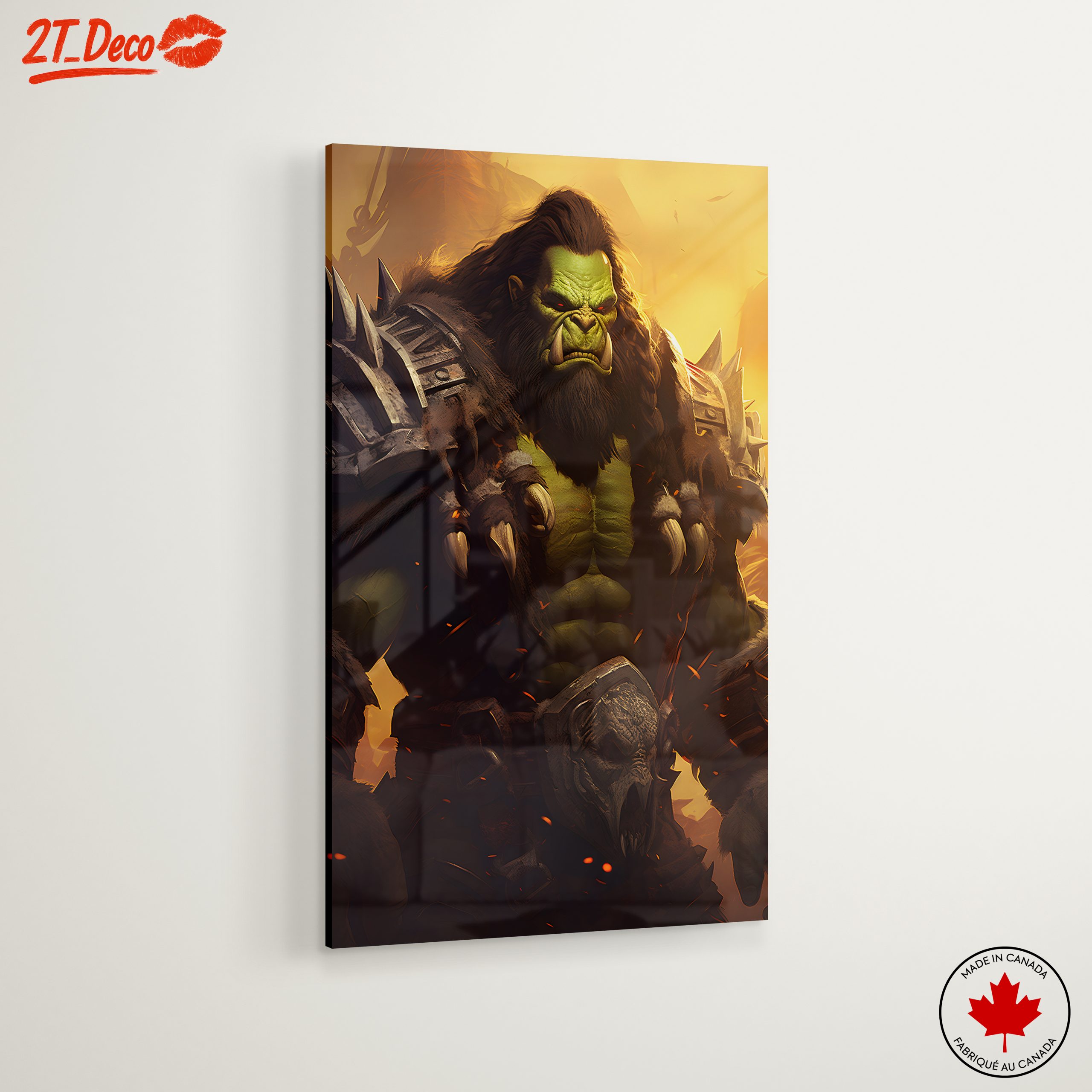 Imposing Fantasy Orc Character Art - Image 6