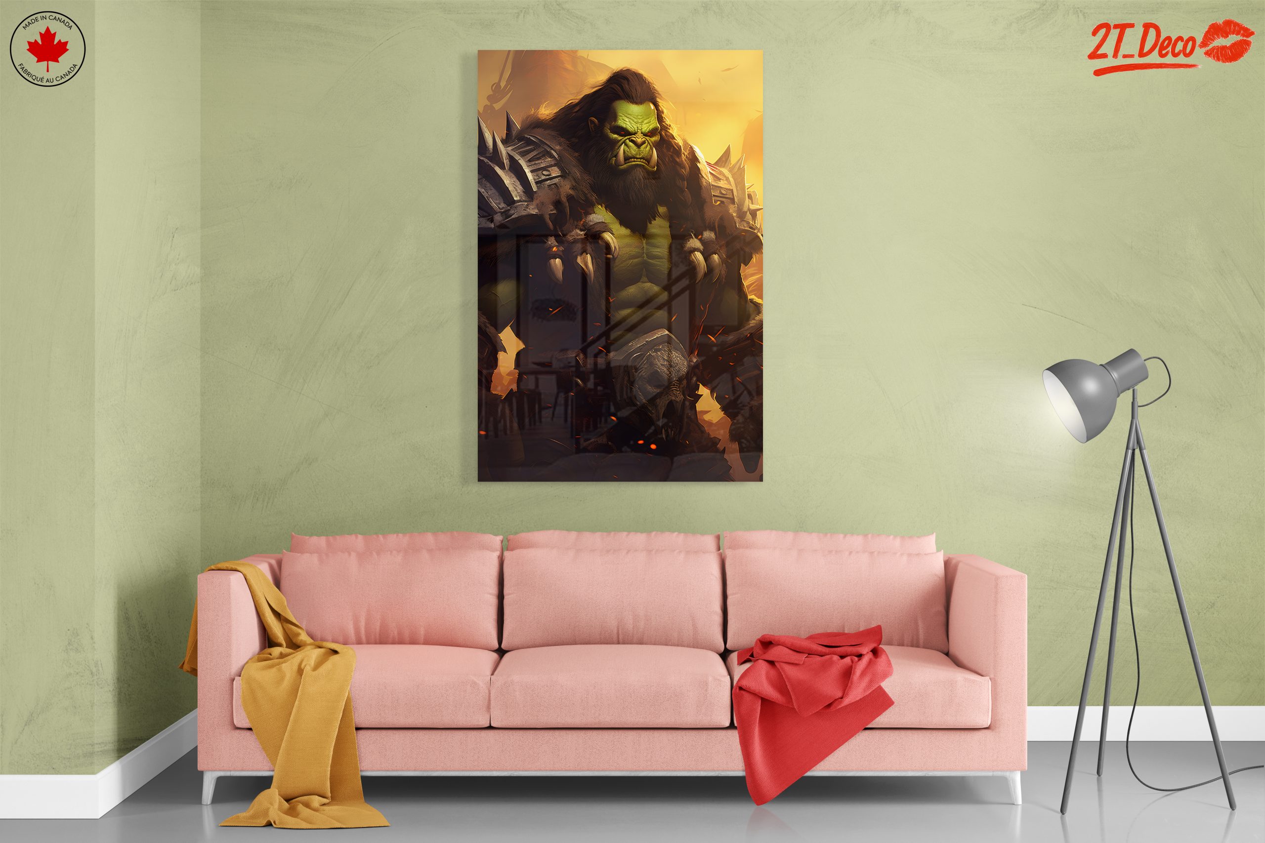 Imposing Fantasy Orc Character Art - Image 7