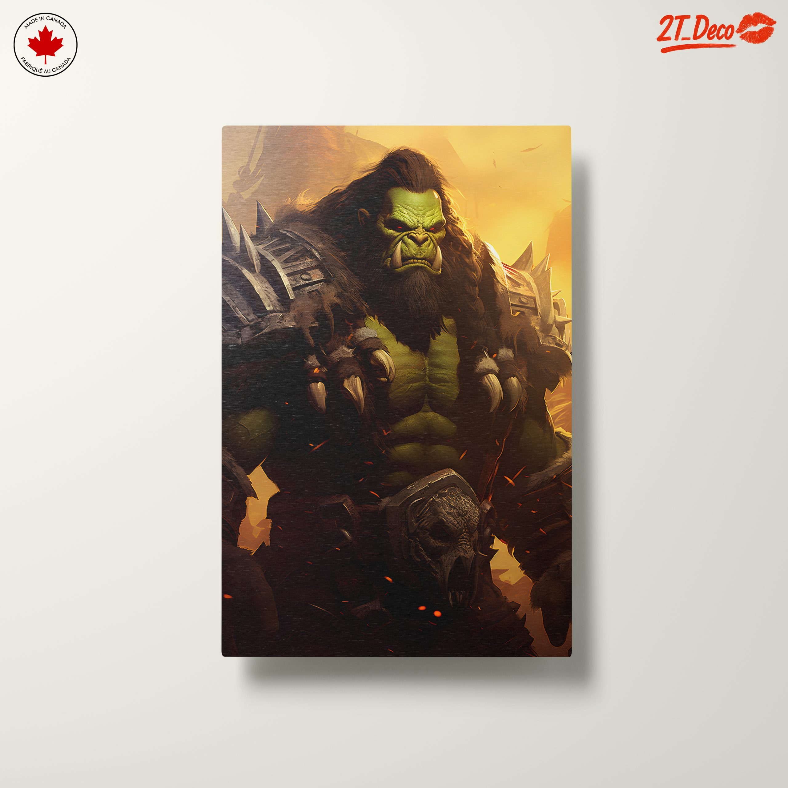 Imposing Fantasy Orc Character Art - Image 10