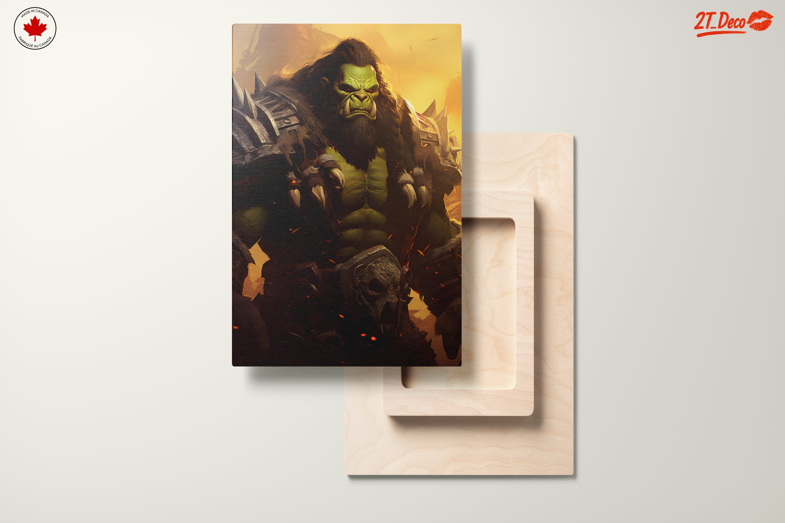 Imposing Fantasy Orc Character Art - Image 11