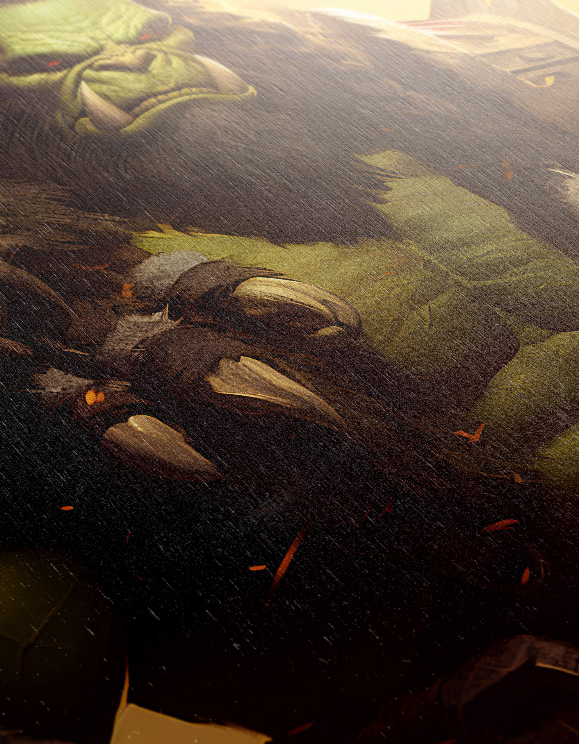 Imposing Fantasy Orc Character Art - Image 12