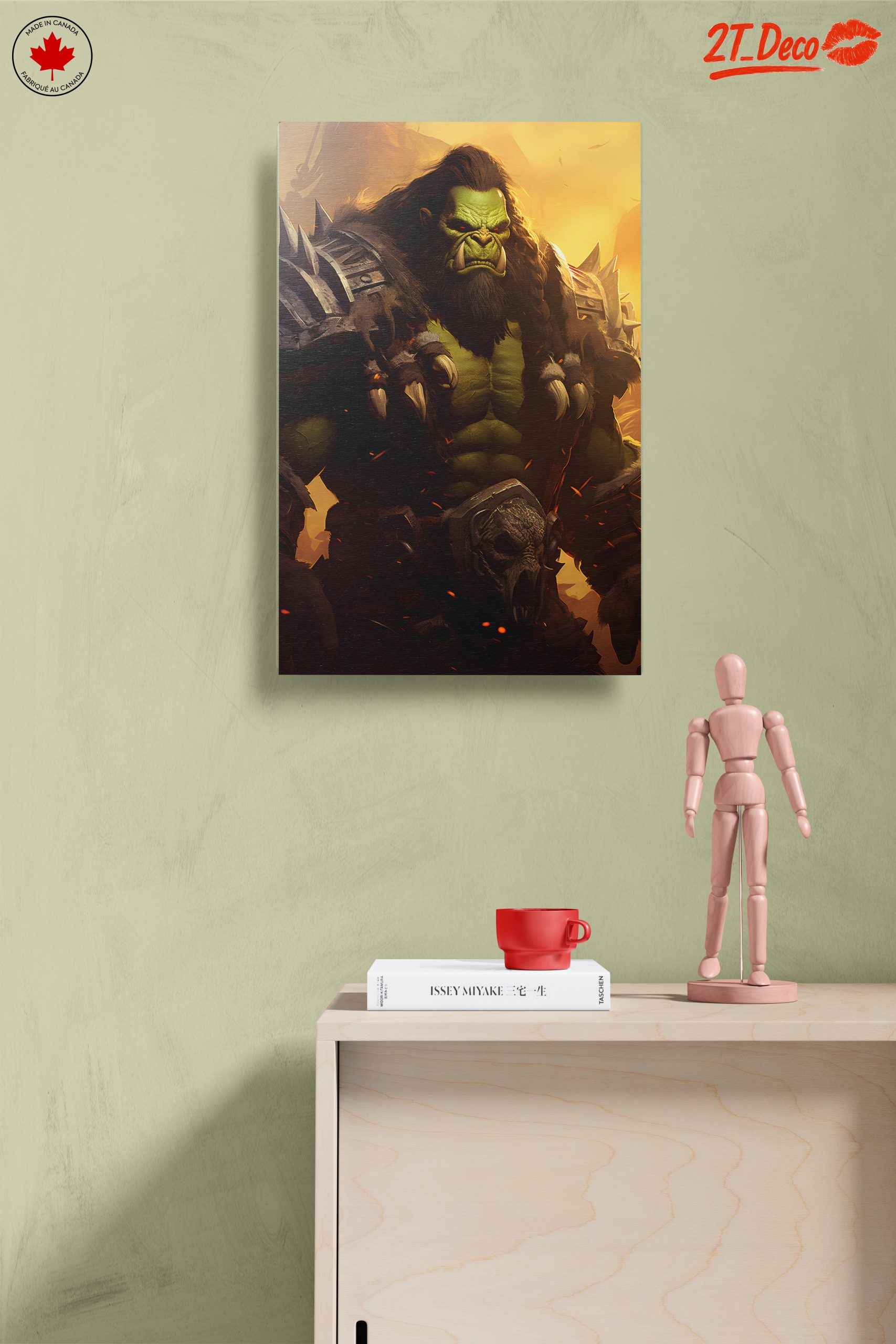 Imposing Fantasy Orc Character Art - Image 14