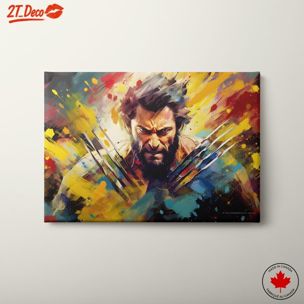 Vibrant Contemporary Character Art Print