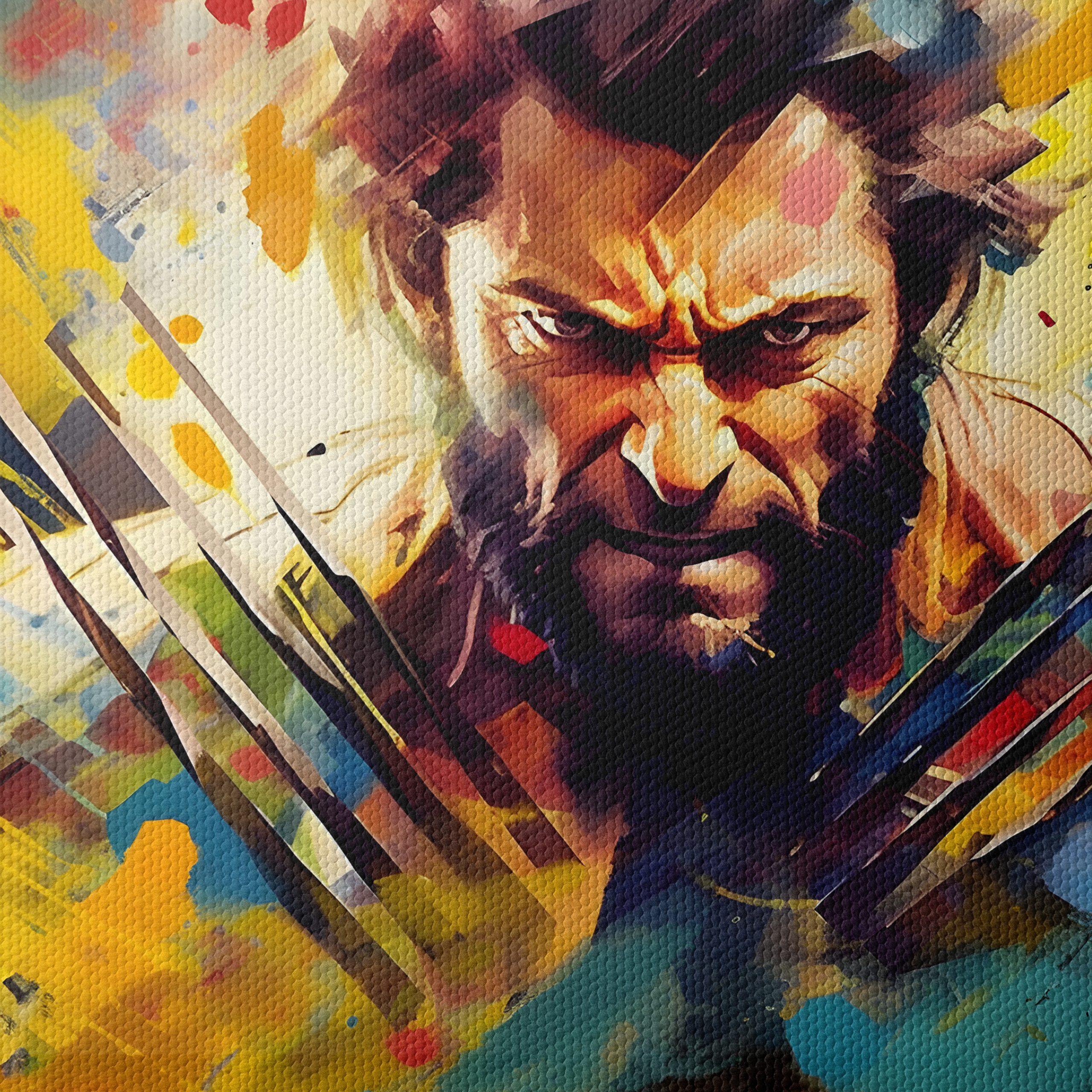 Vibrant Contemporary Character Art Print - Image 4