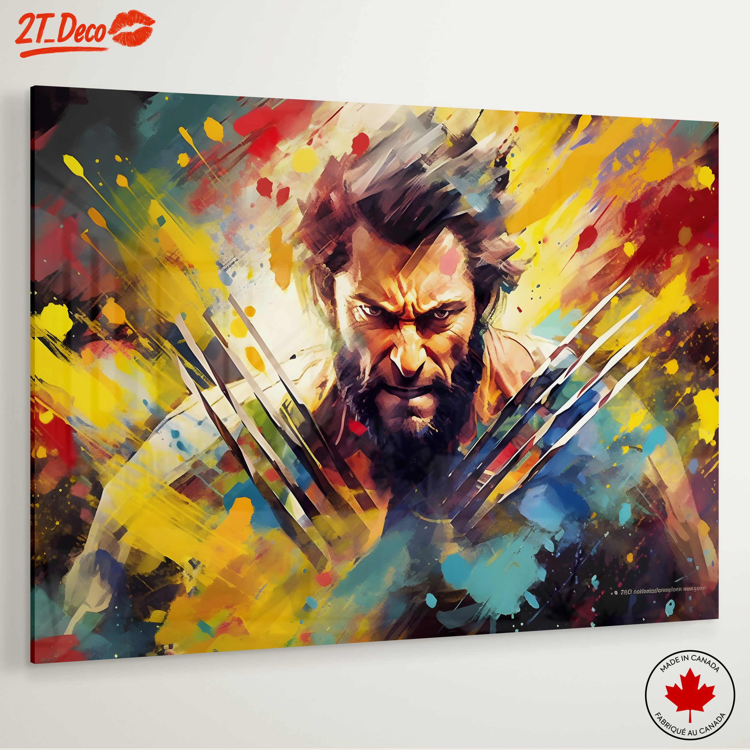 Vibrant Contemporary Character Art Print - Image 6