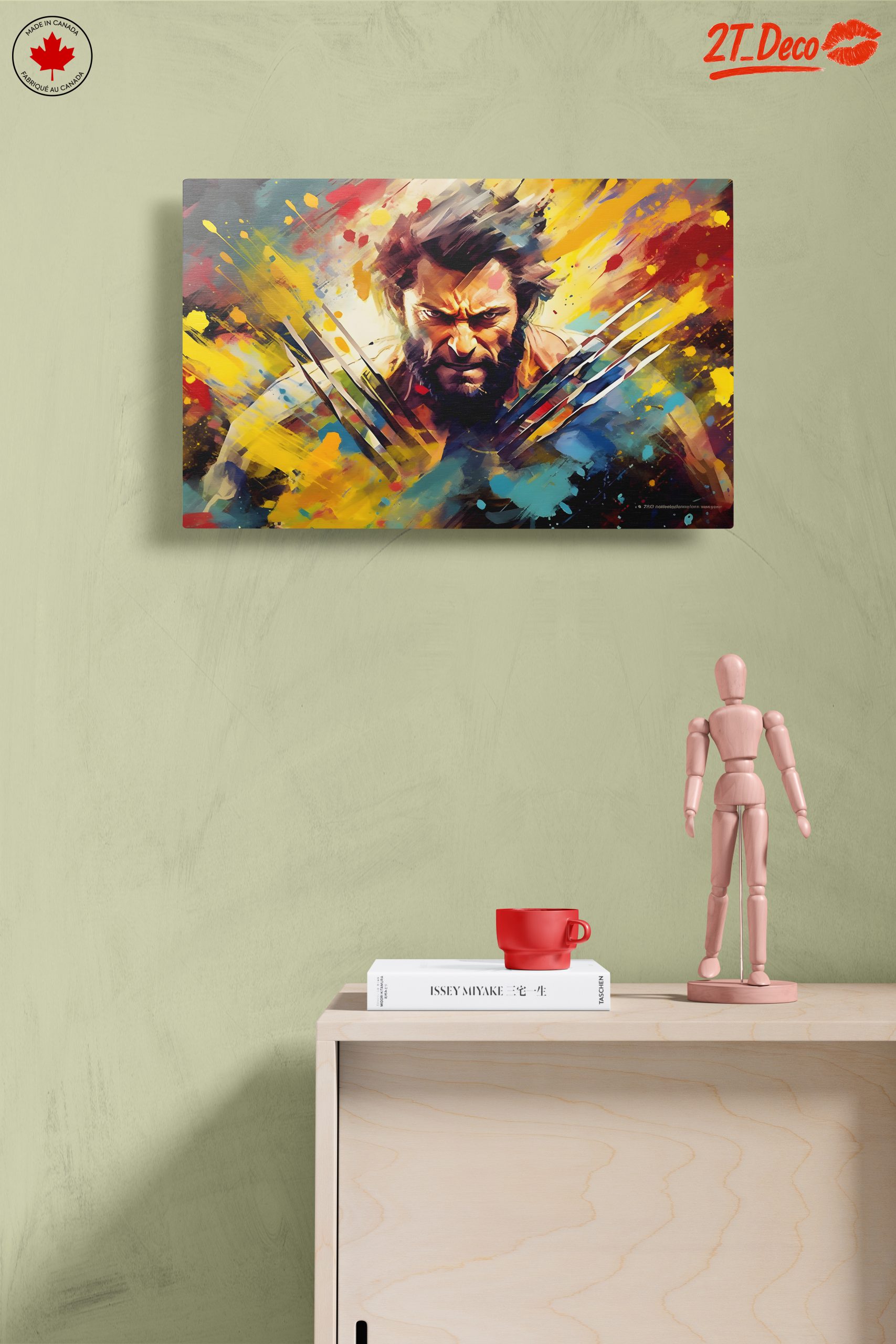 Vibrant Contemporary Character Art Print - Image 14