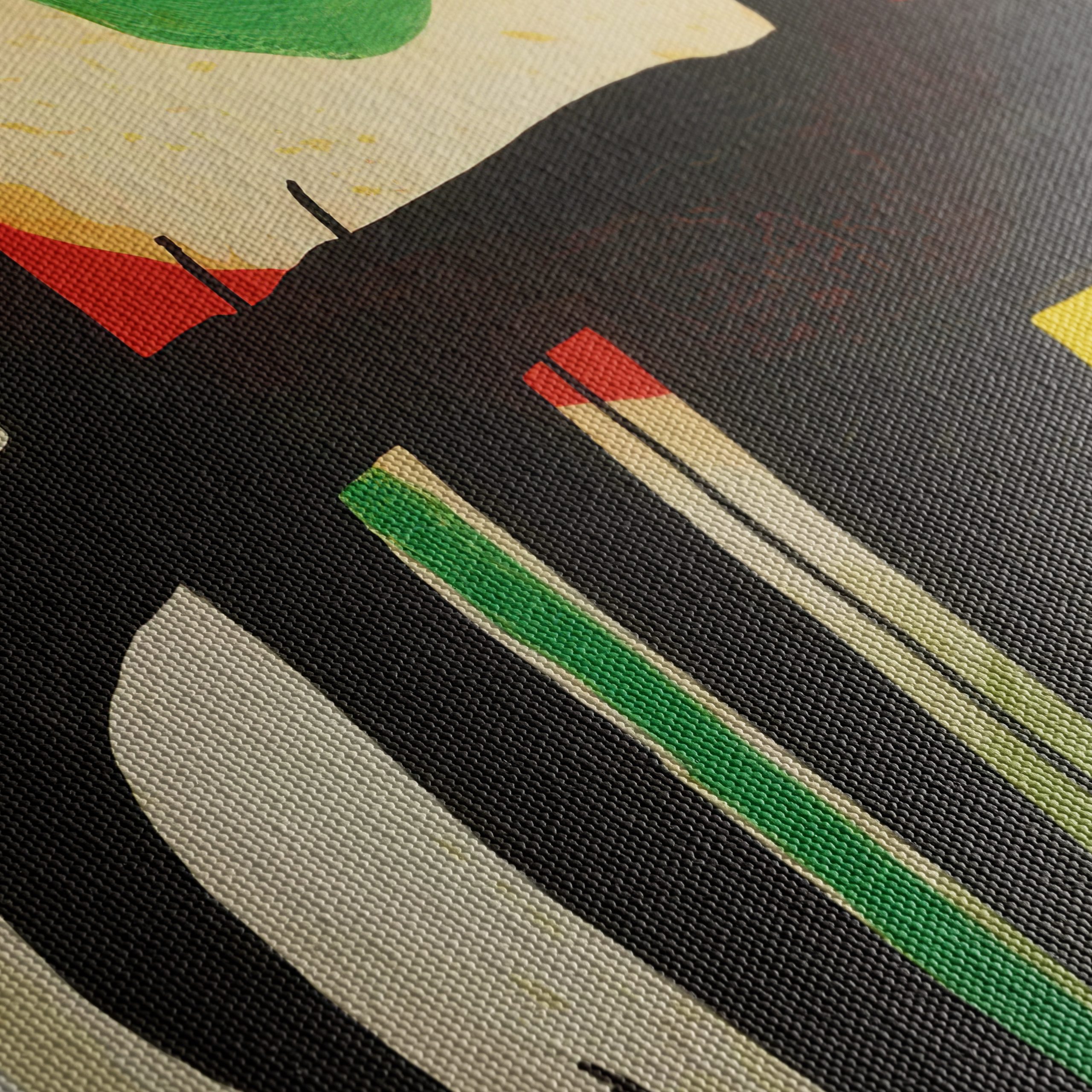Vibrant Abstract Composition with Colorful Shapes - Image 5