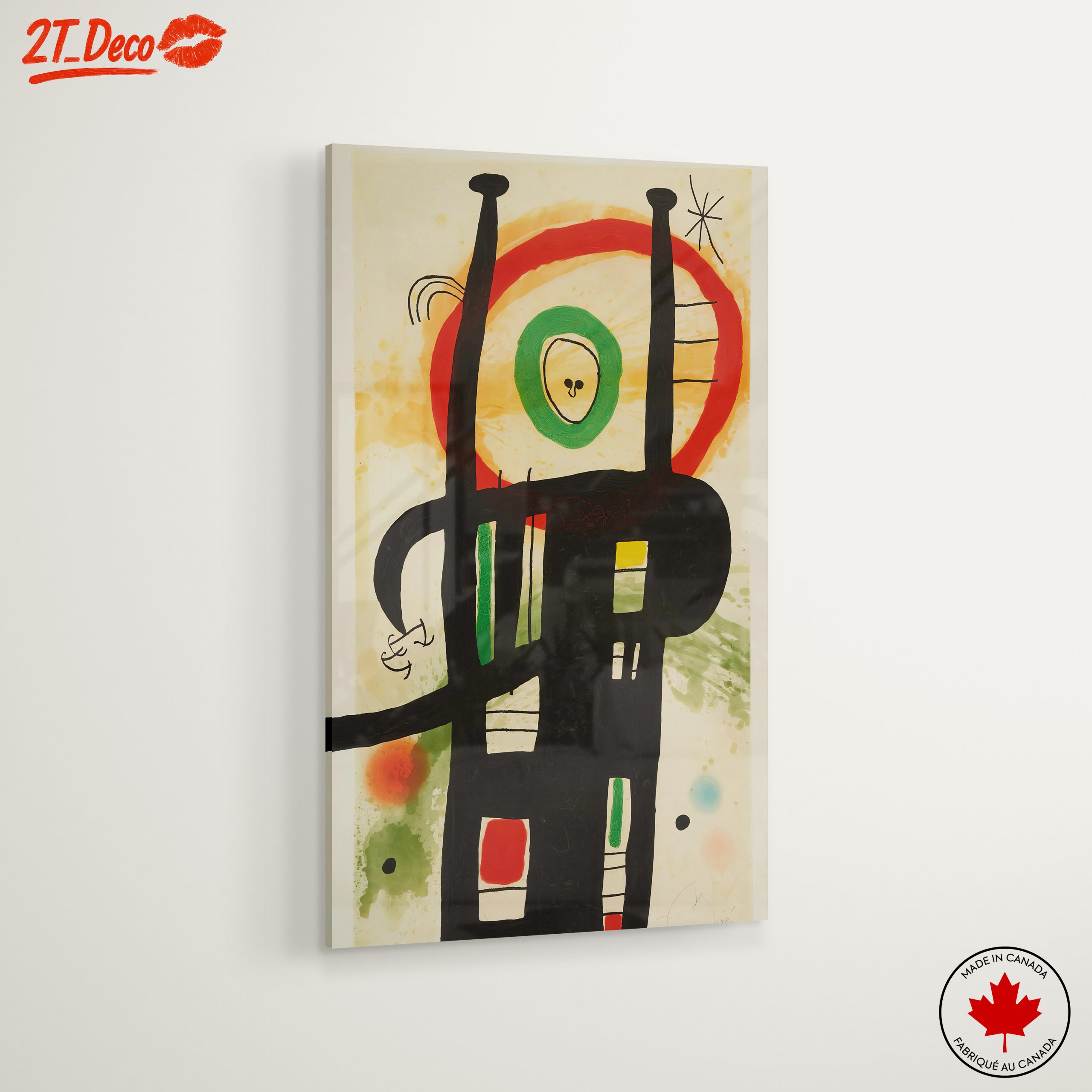 Vibrant Abstract Composition with Colorful Shapes - Image 6