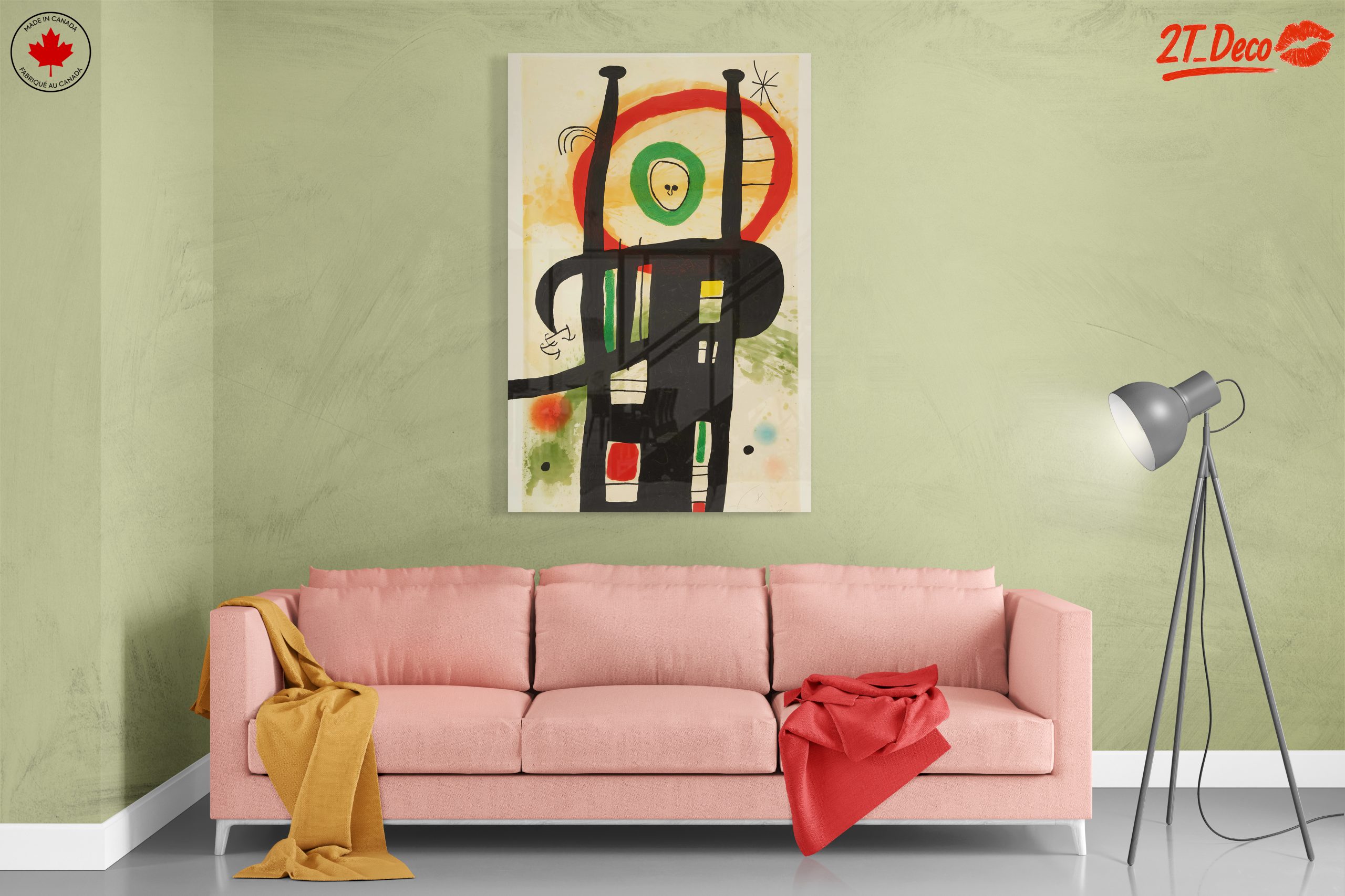 Vibrant Abstract Composition with Colorful Shapes - Image 7