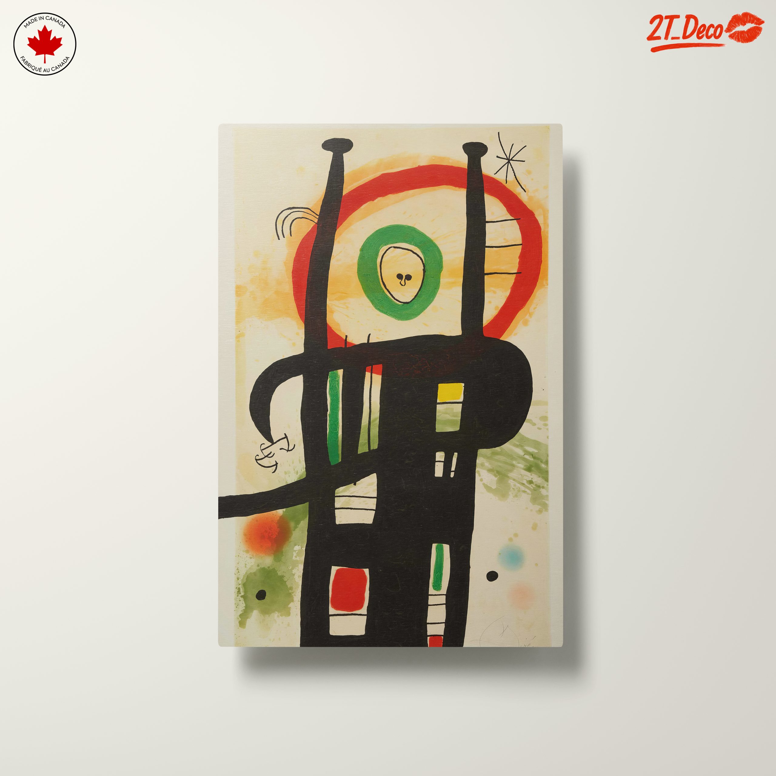 Vibrant Abstract Composition with Colorful Shapes - Image 10